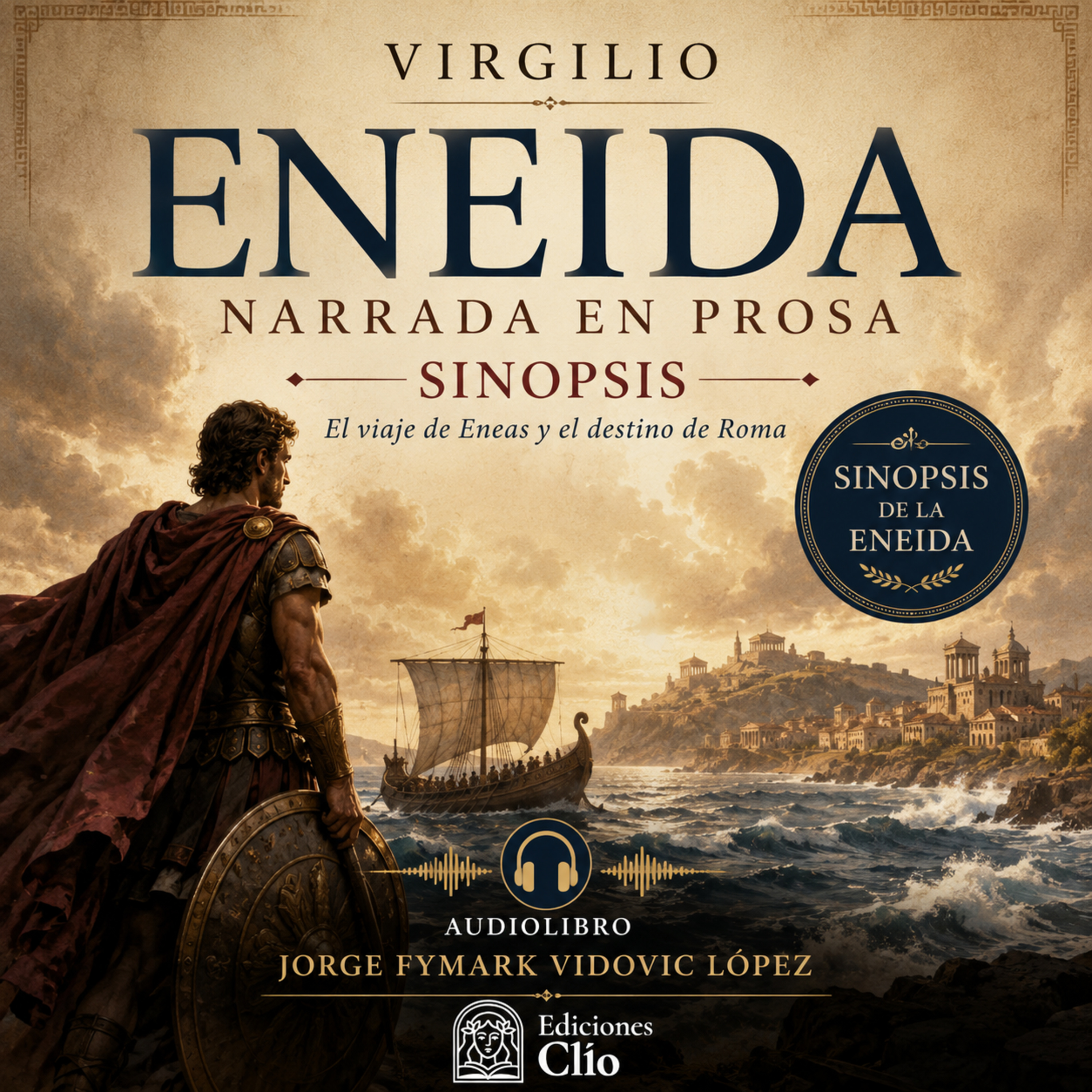 LA ENEIDA NARRADA EN PROSA. El viaje de Eneas y la fundación legendaria de Roma.