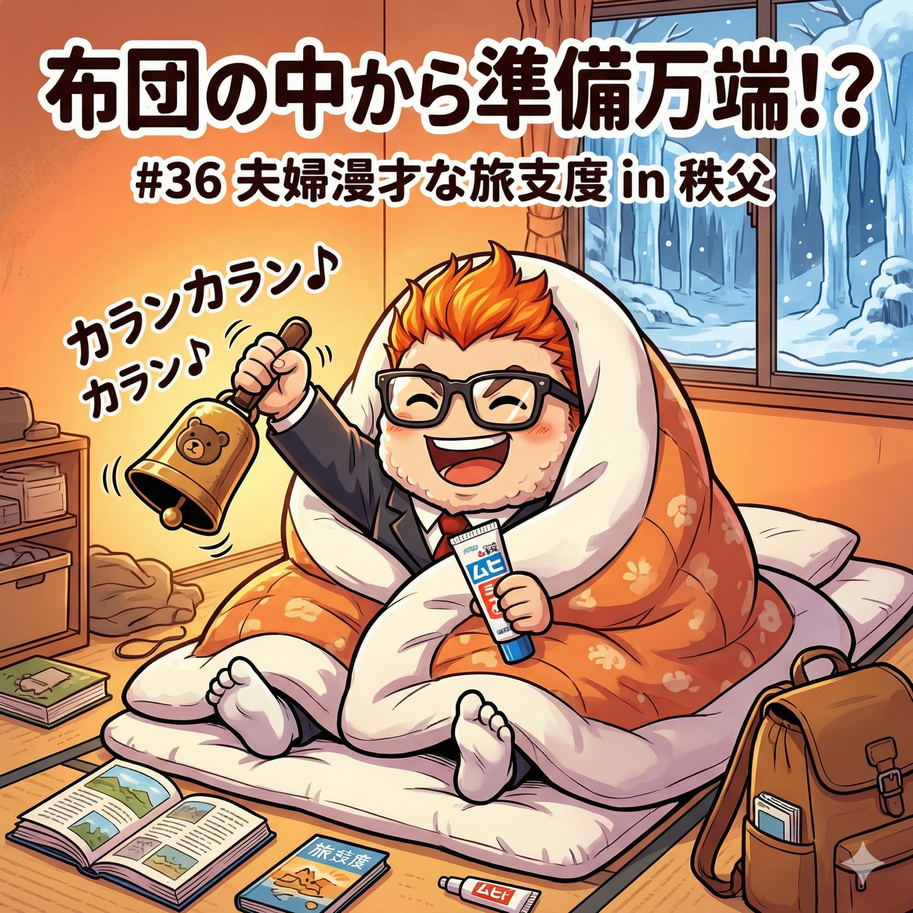  【夫婦の攻防】旅行準備で揉める原因。「熊鈴」と「ムヒ」が教える価値観のズレin 秩父・芦ヶ久保 #36 episode artwork