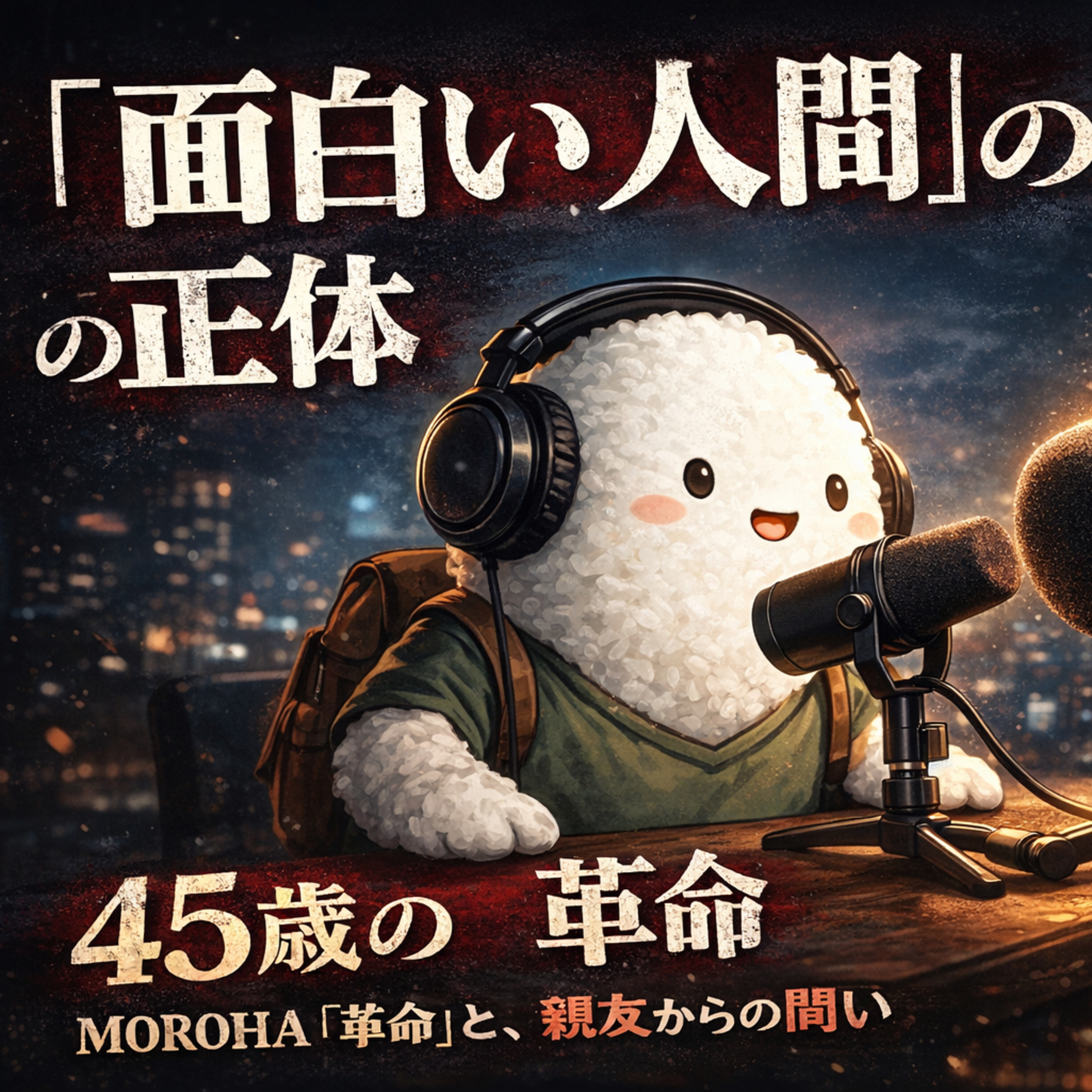【45歳の革命】MOROHAと親友が教えてくれた「面白い人」の定義　#88 episode artwork