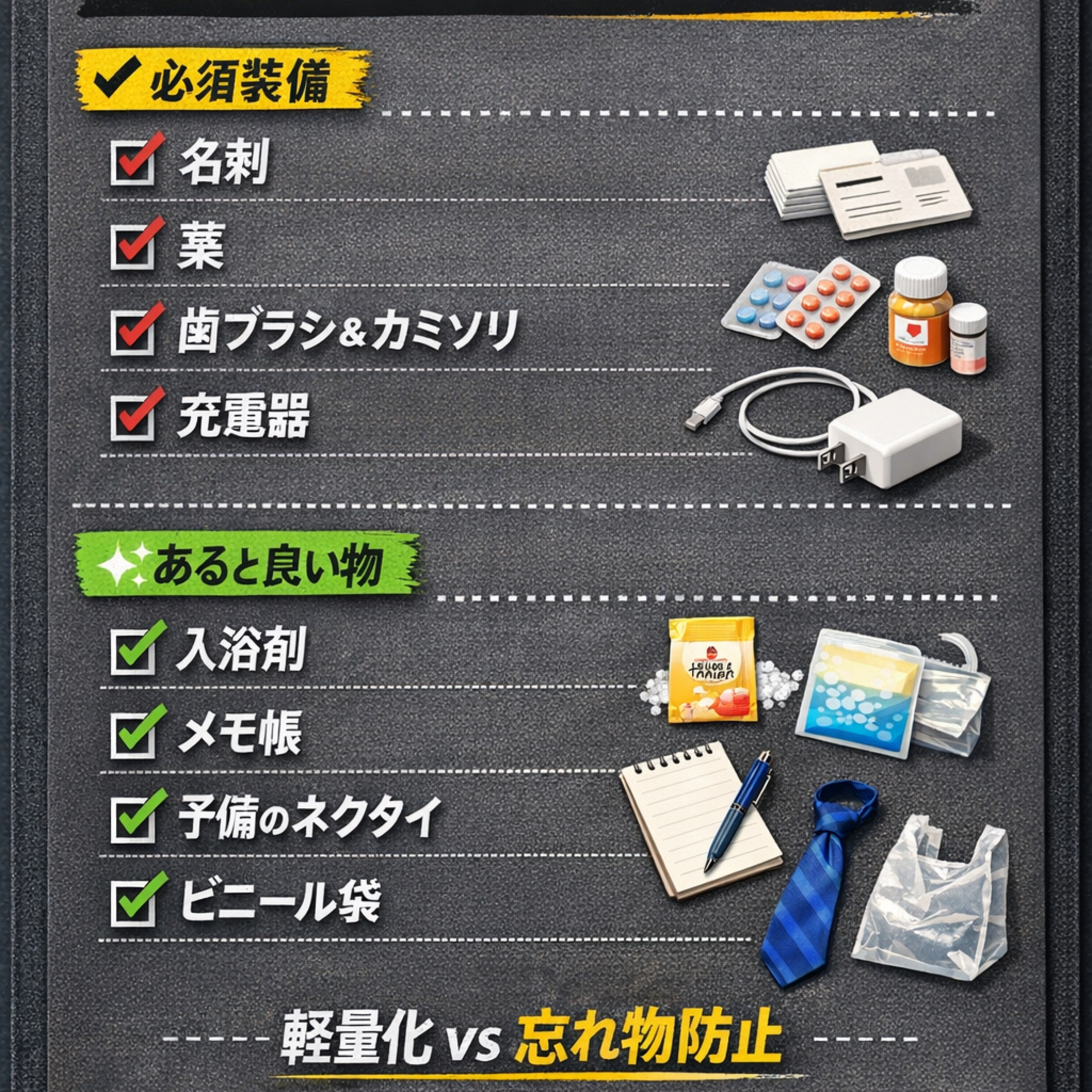 出張は、軽量化と不安のシーソーゲーム。—何度もやらかして見つけた持ち物の正解　#102 episode artwork