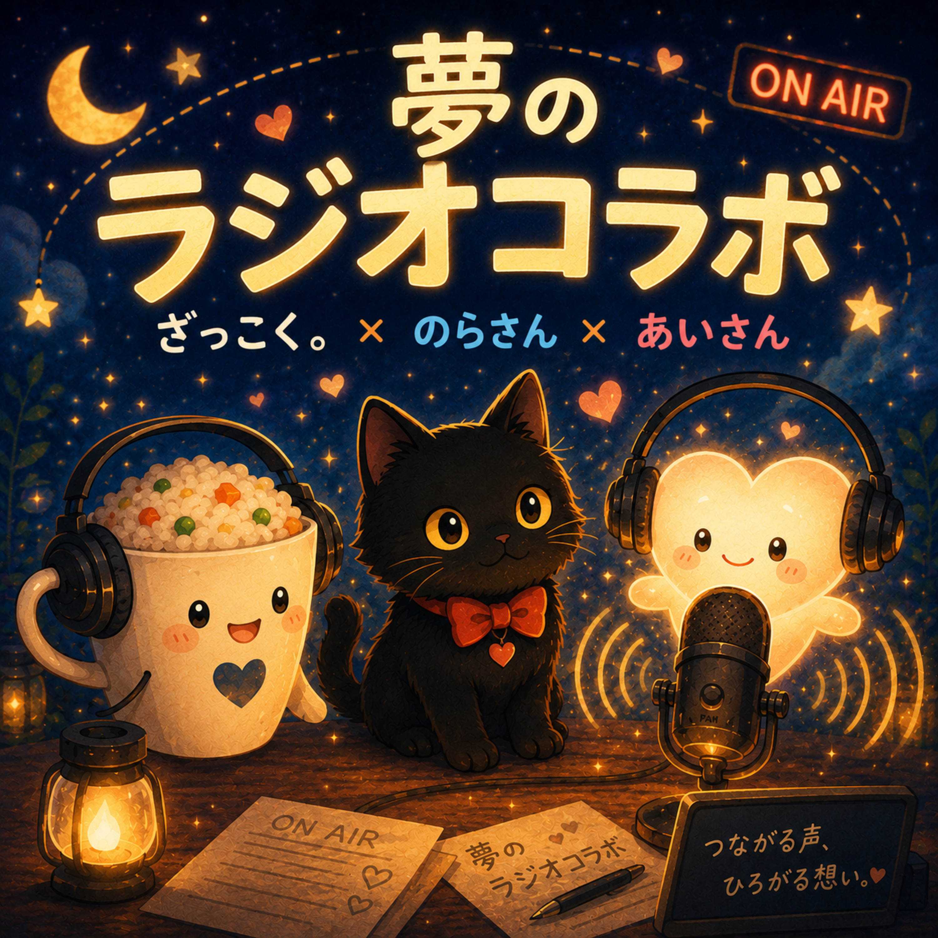 【夢の初コラボ】野良さん・あいさんを呼んだら、声のラブレターになった。 episode artwork