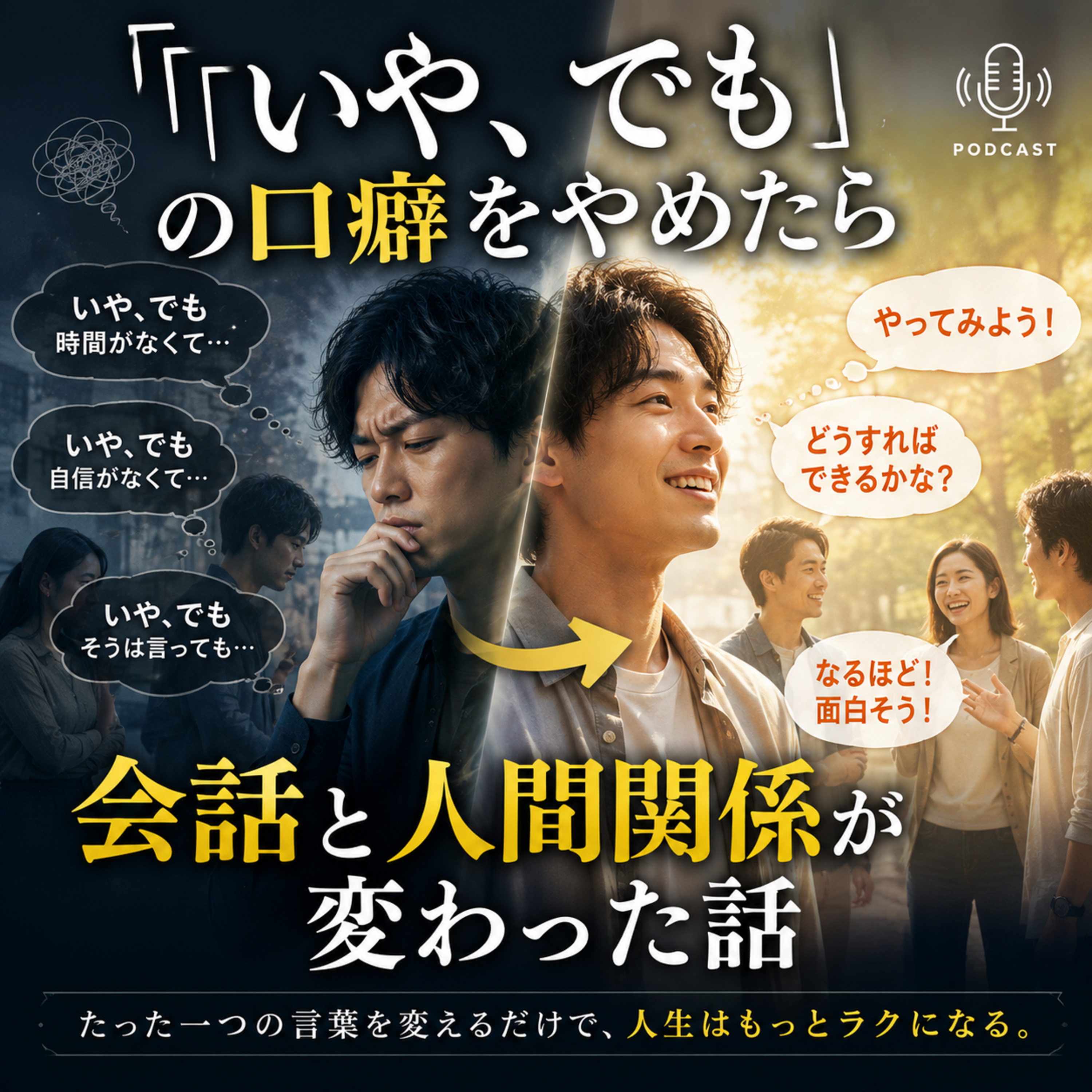 「いや、でも」の口癖をやめたら会話と人間関係が変わった話#71 episode artwork