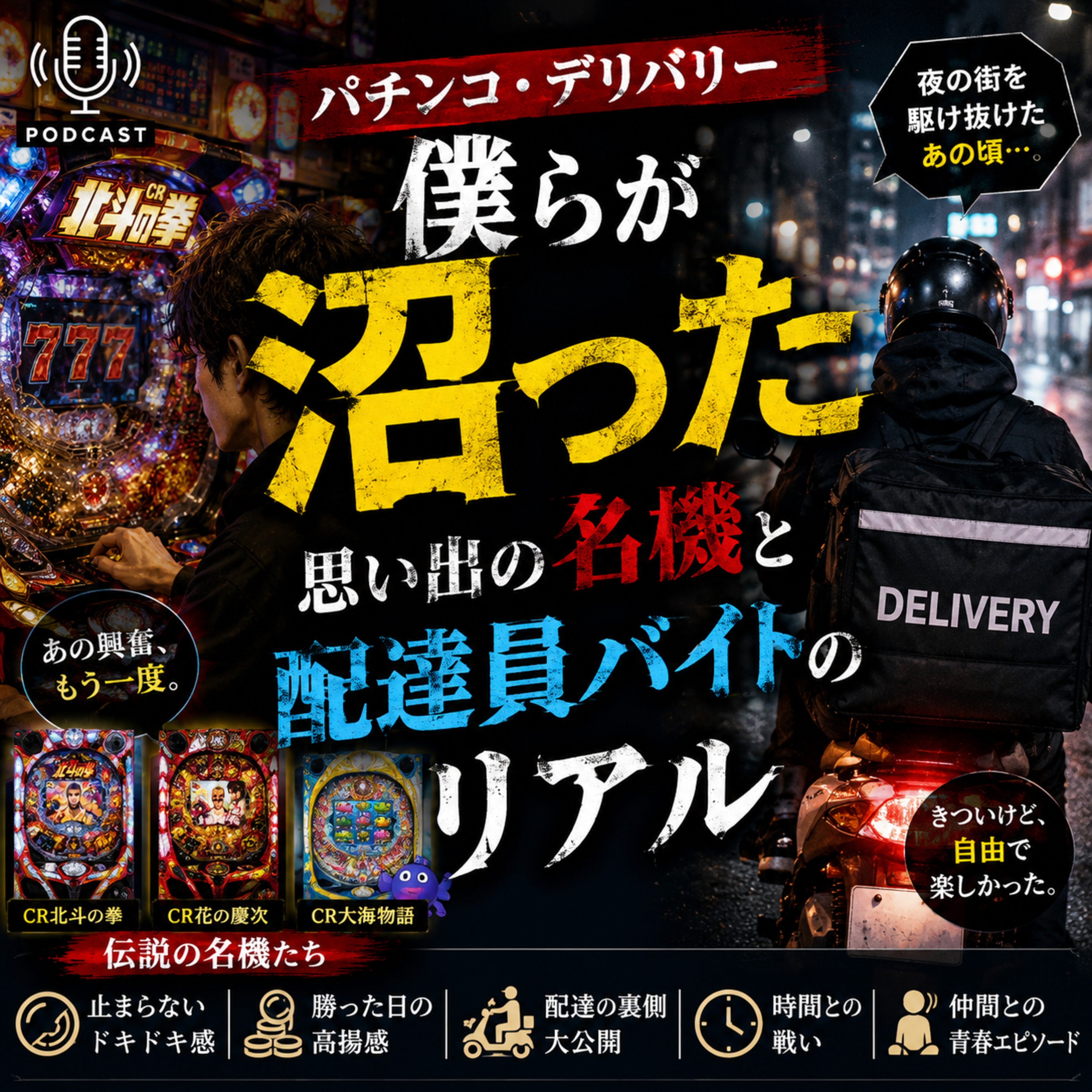 【パチンコ・デリバリー】僕らが沼った思い出の名機と配達員バイトのリアル#70 episode artwork