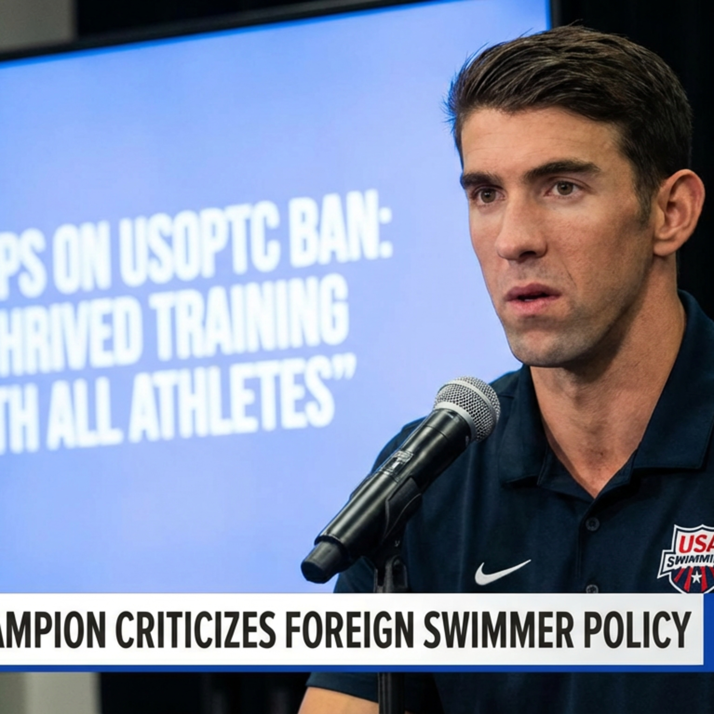 Michael Phelps SLAMS USOPTC Foreign Swimmer Ban: "I Thrived Training With ALL Athletes"