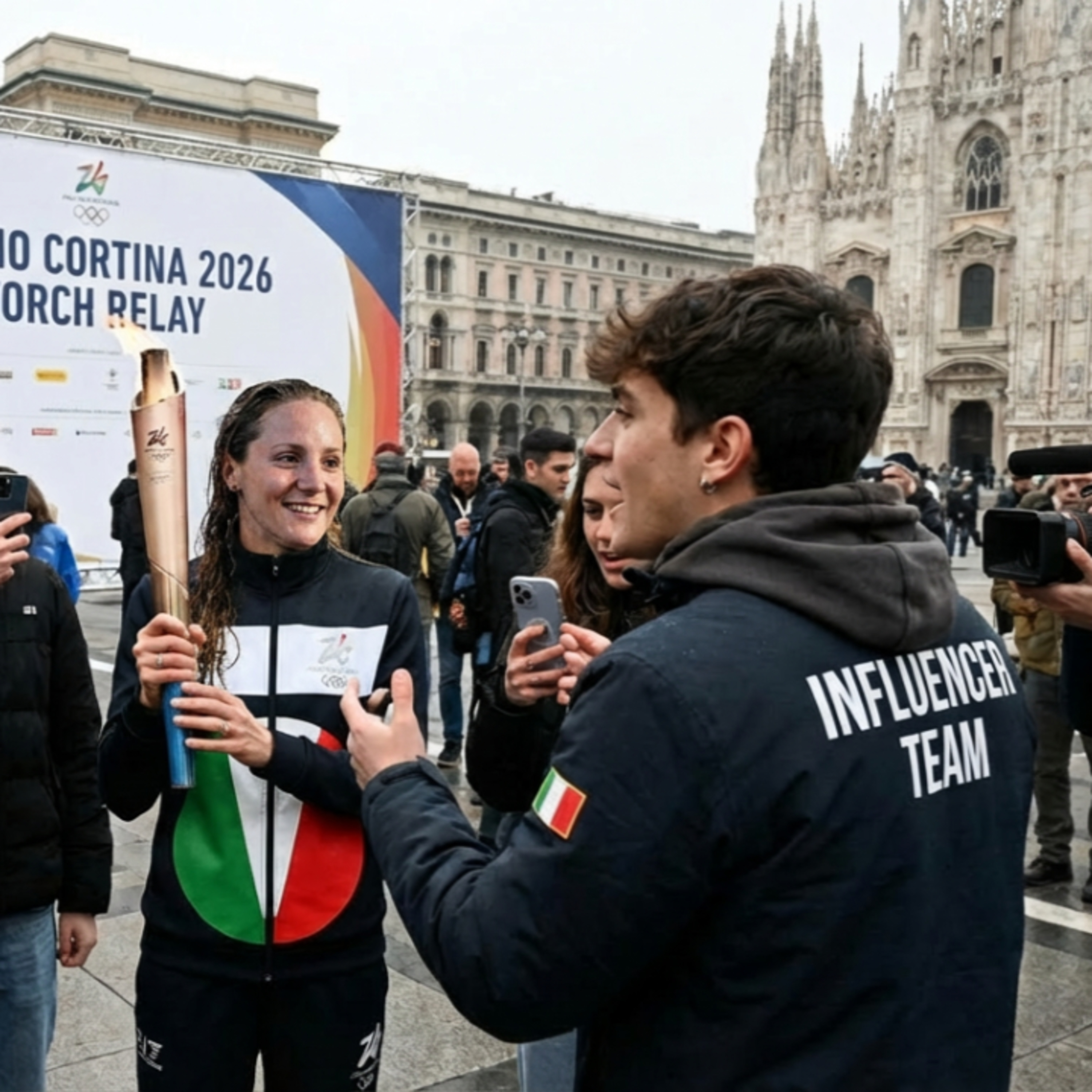 Ilaria Bianchi Bumped from 2026 Winter Olympics Torch for Influencers?!