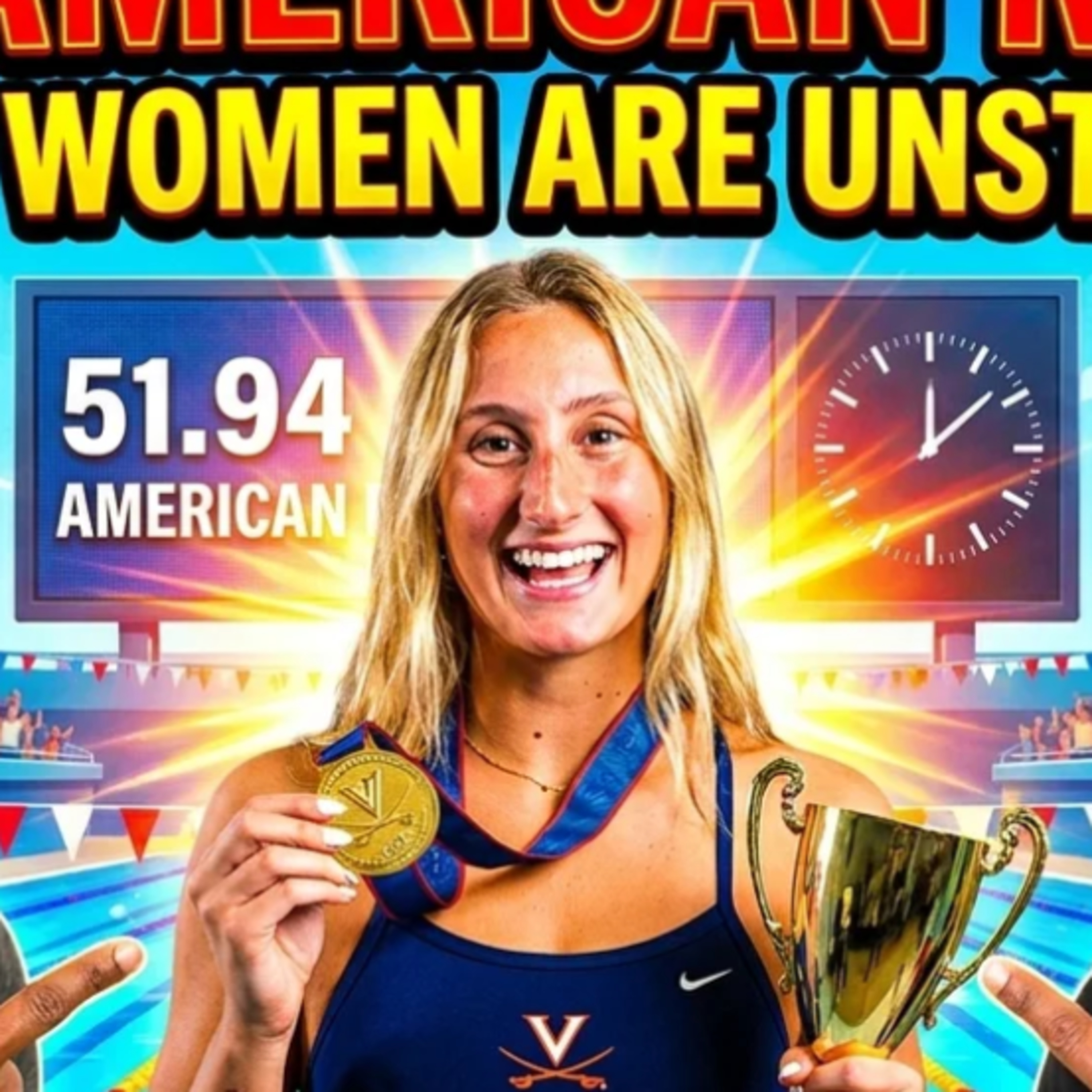 Anna Moesch 51.94 American Record DESTROYS Everyone — Virginia Women Are UNSTOPPABLE 🔥 episode artwork