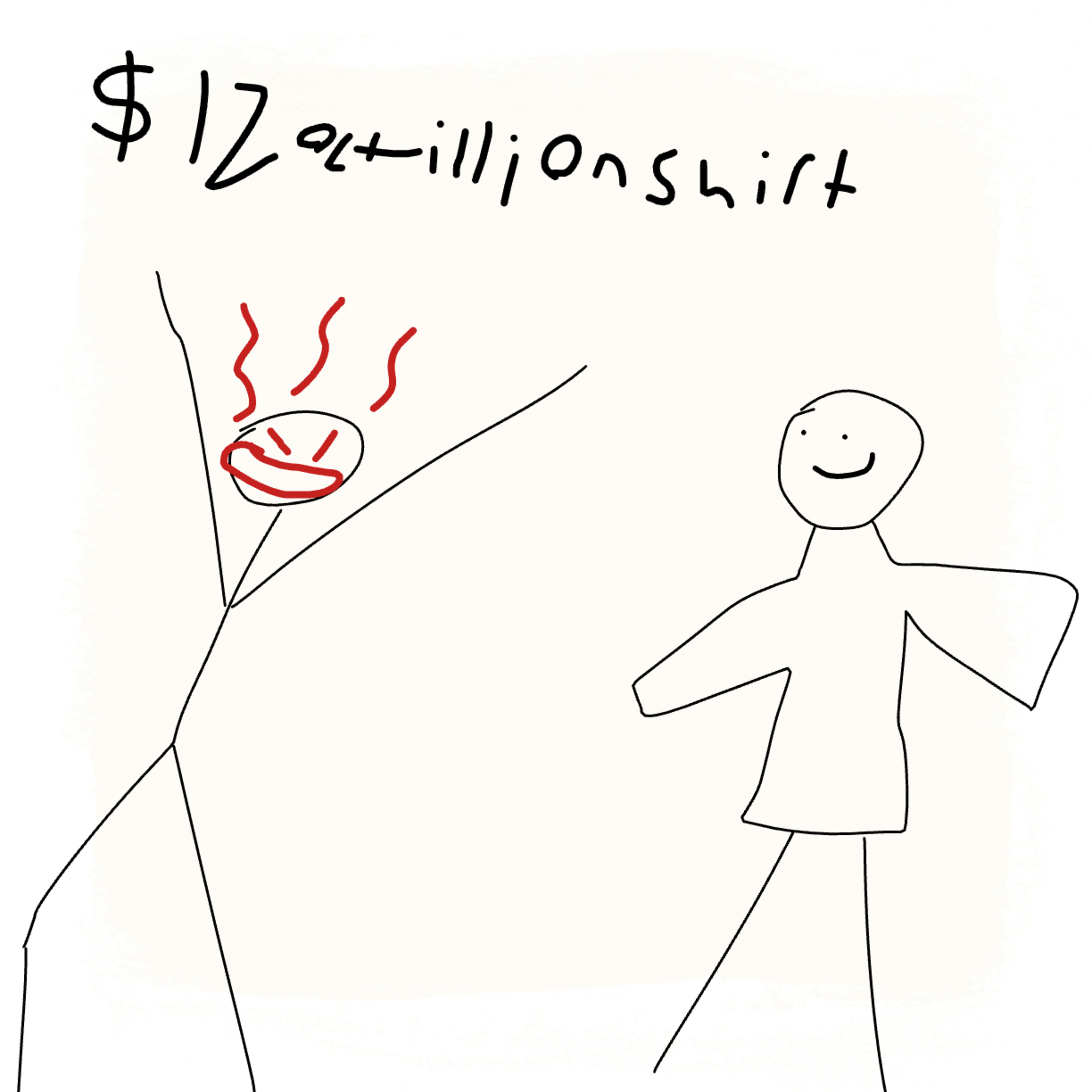 12 Million Billion Trillion Dollar White Shirt episode artwork
