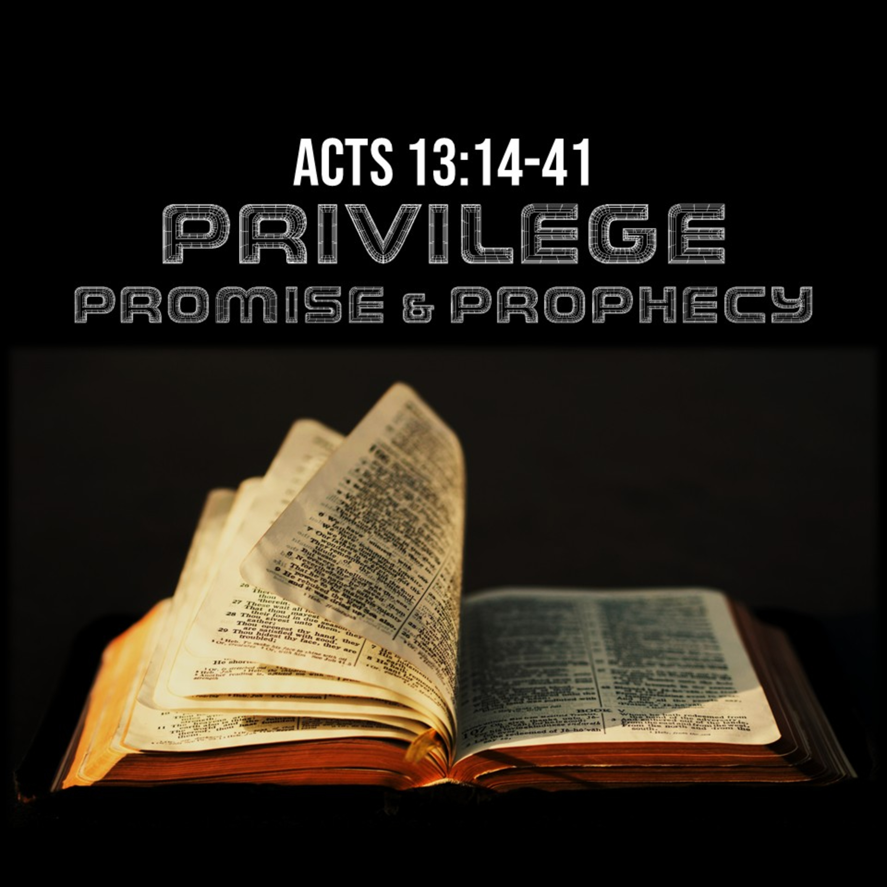 Acts 13:14-41 | Privilege, Promise, and Prophecy | Believers Church - Duluth Church Sermons - Verse by Verse Bible Studies episode artwork