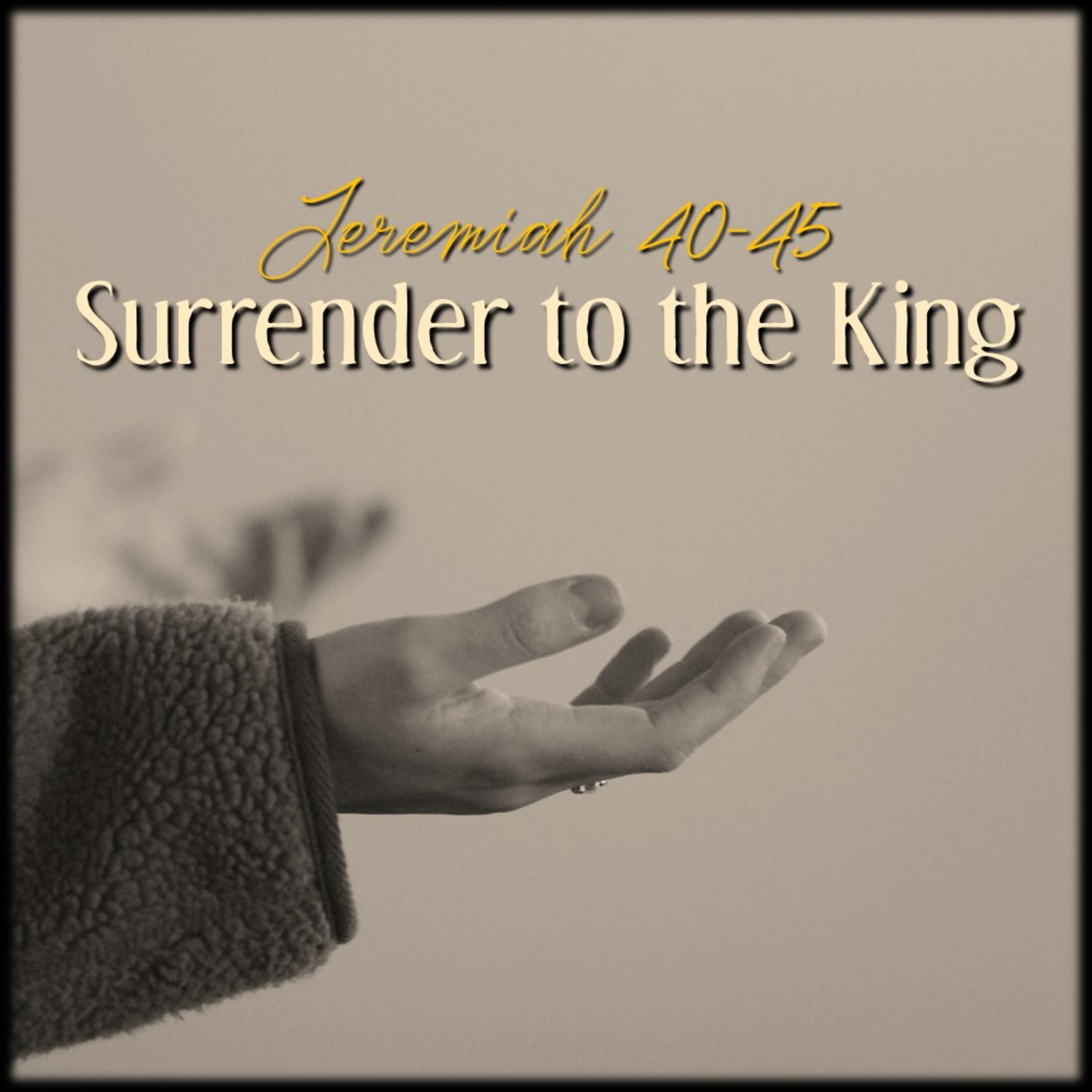 Jeremiah 40-45 | Surrender to the King | Believers Church - Duluth Church Sermons - Verse by Verse Bible Studies episode artwork