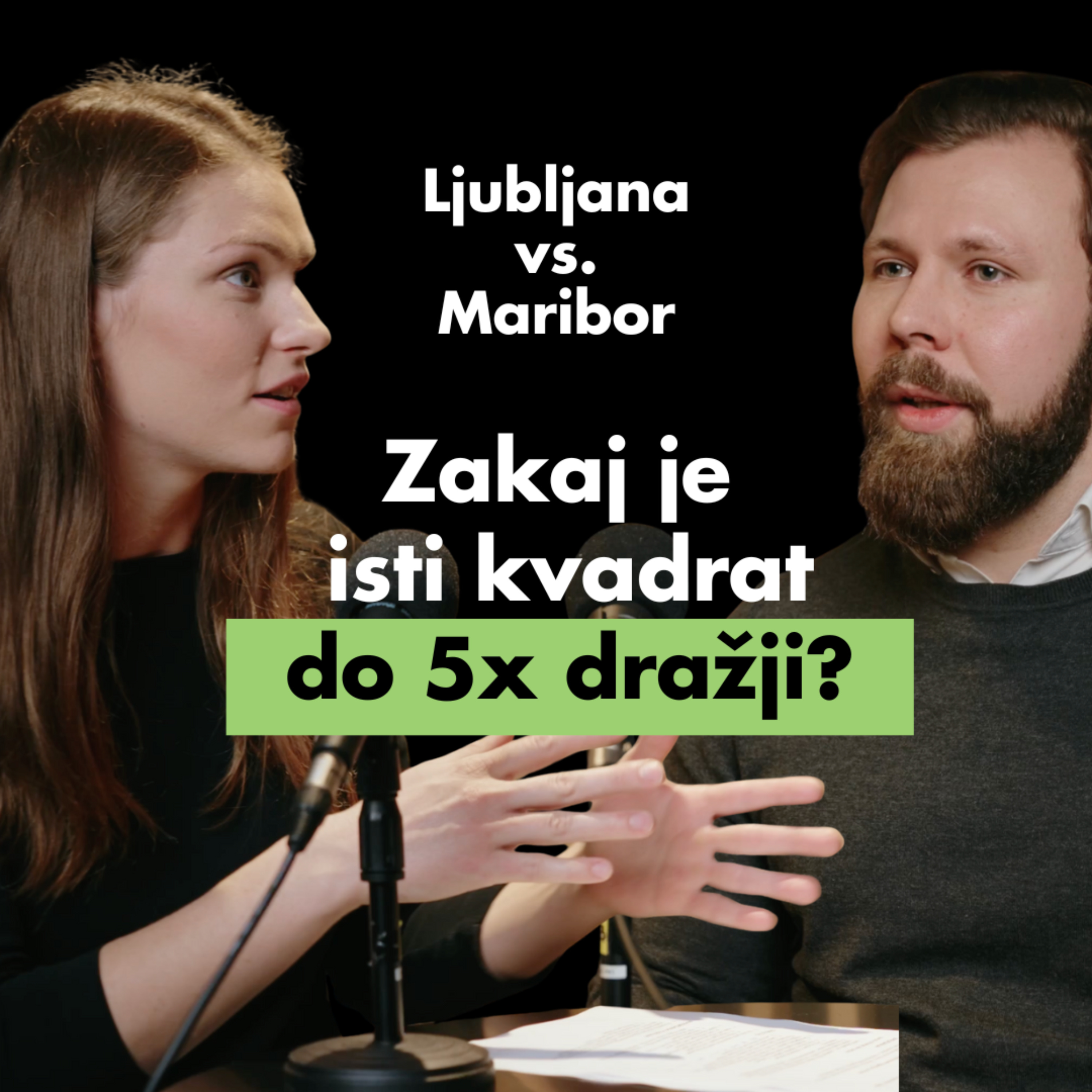Ljubljana vs. Maribor: zakaj je isti kvadrat v Ljubljani toliko dražji? | Nejc Rokavec iz LA REAL