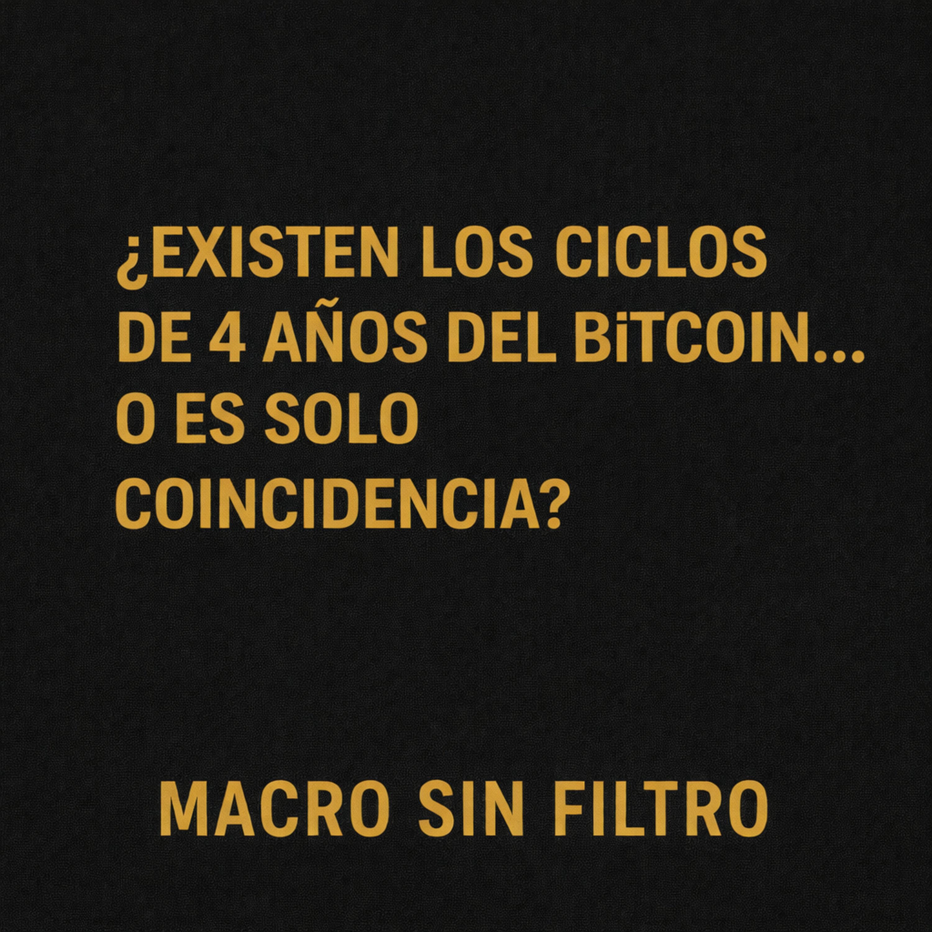 ¿Existen los ciclos de 4 años del Bitcoin… o es solo coincidencia? episode artwork
