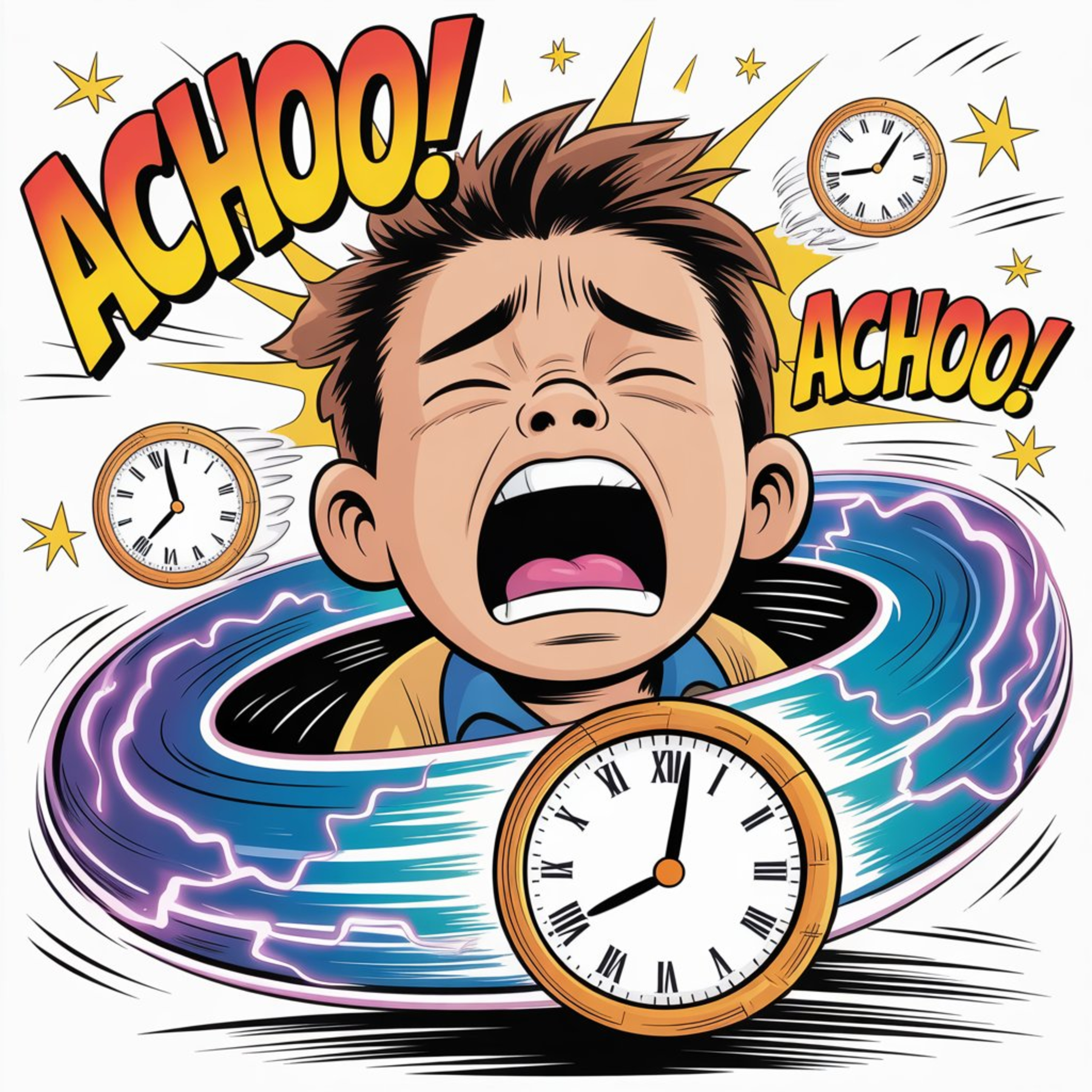 The Boy Who Sneezed Through Time ⏰🤧 episode artwork