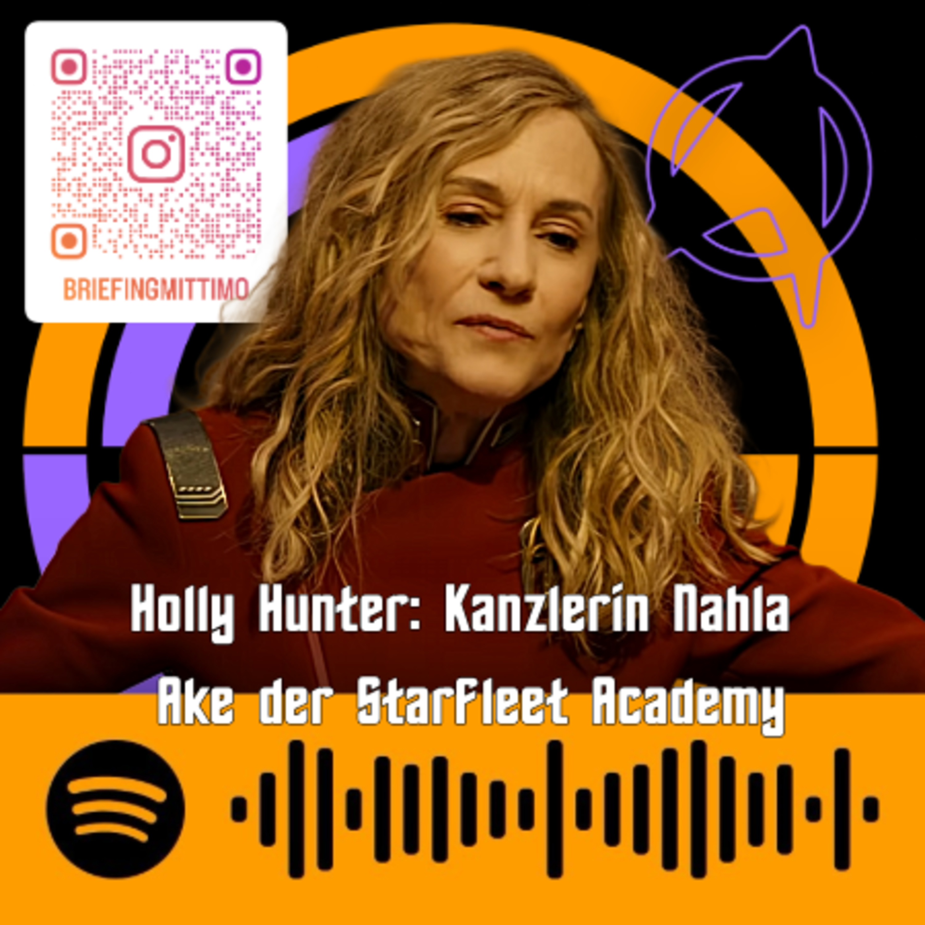 Holly Hunter: Kanzlerin Nahla Ake der Starfleet Academy episode artwork