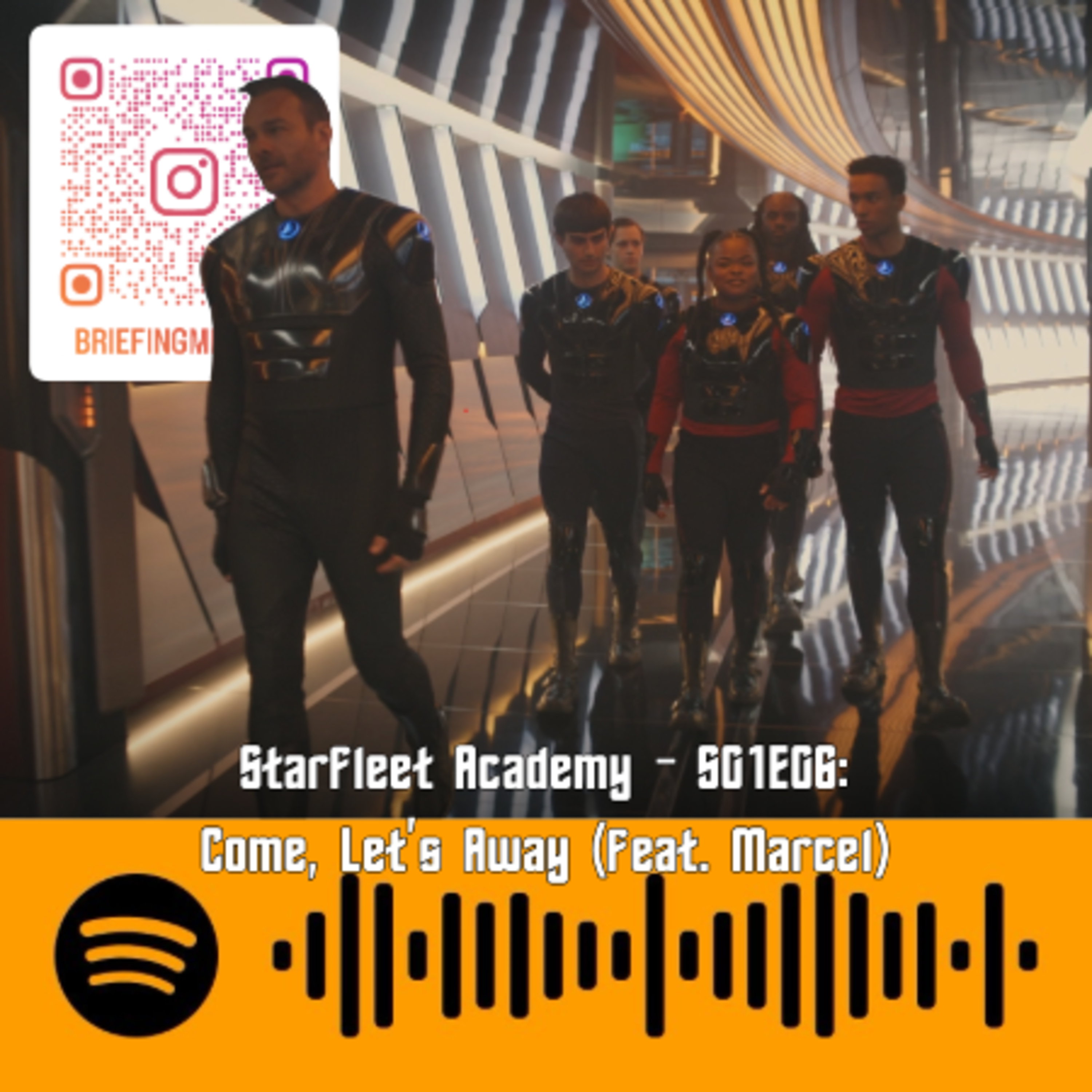 Starfleet Academy S01E06 – Come, Let's Away (feat. Marcel) episode artwork