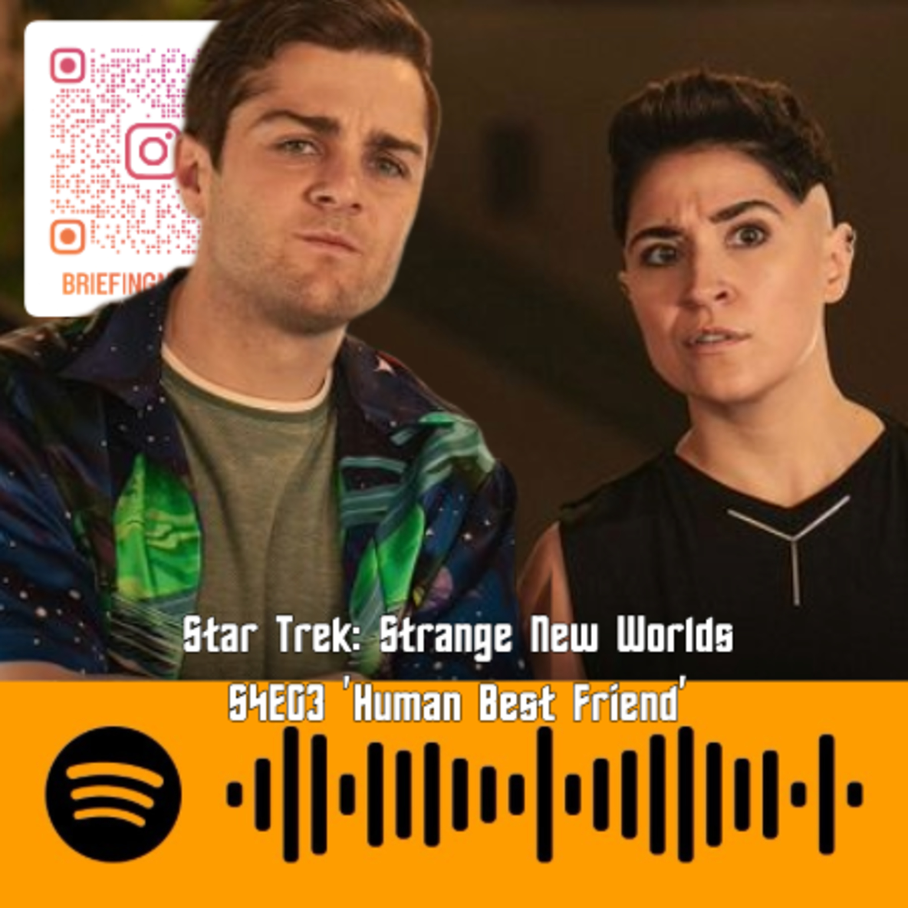 Star Trek: Strange New Worlds S4E03 'Human Best Friend' episode artwork