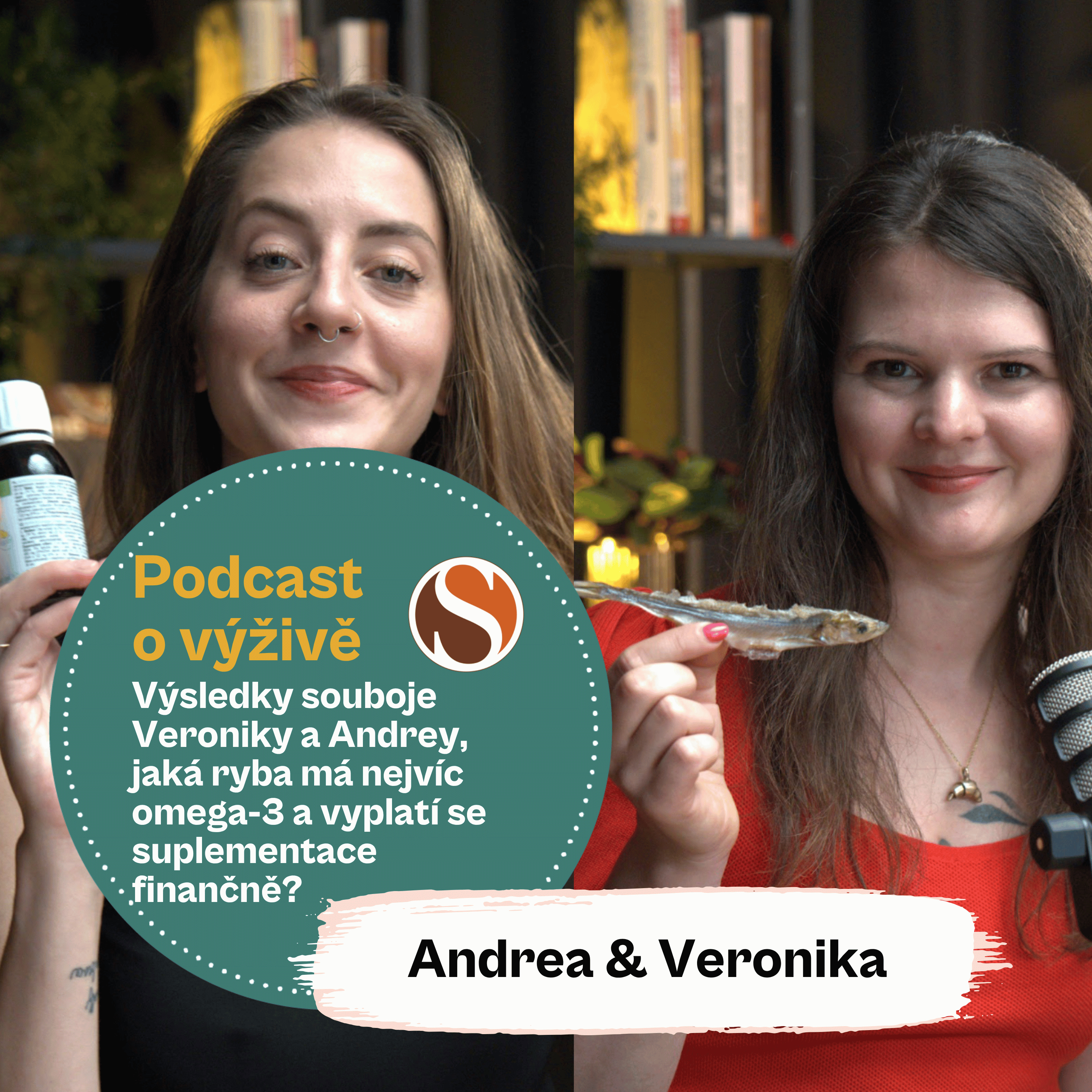 122. Výsledky souboje Veroniky a Andrey, jaká ryba má nejvíc omega-3 a vyplatí se suplementace finančně? episode artwork