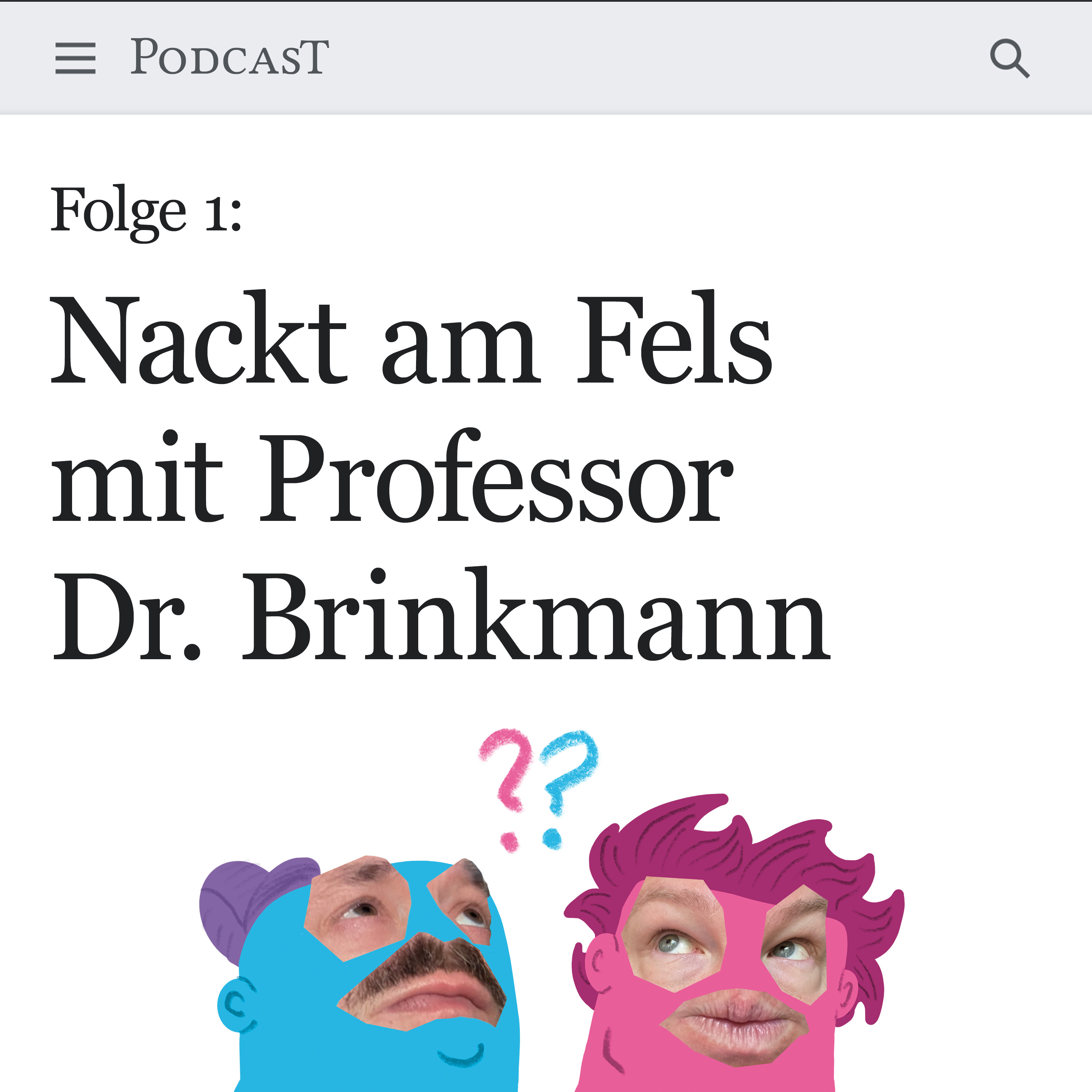 Nackt am Fels mit Professor Dr. Brinkmann episode artwork
