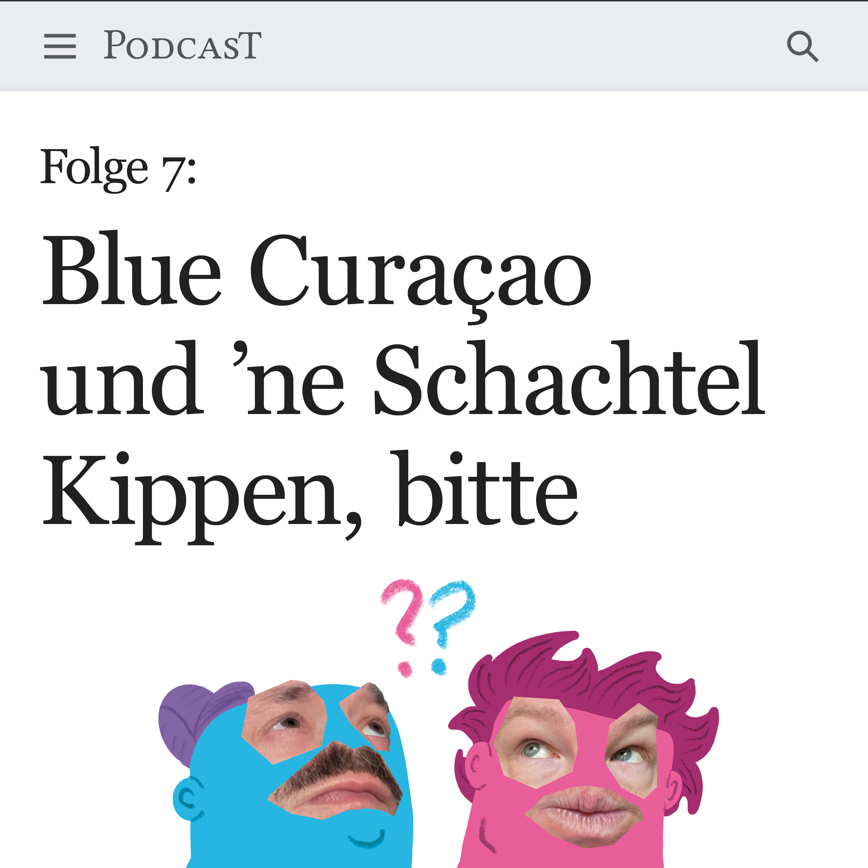 Blue Curaçao und eine Schachtel Kippen, bitte episode artwork
