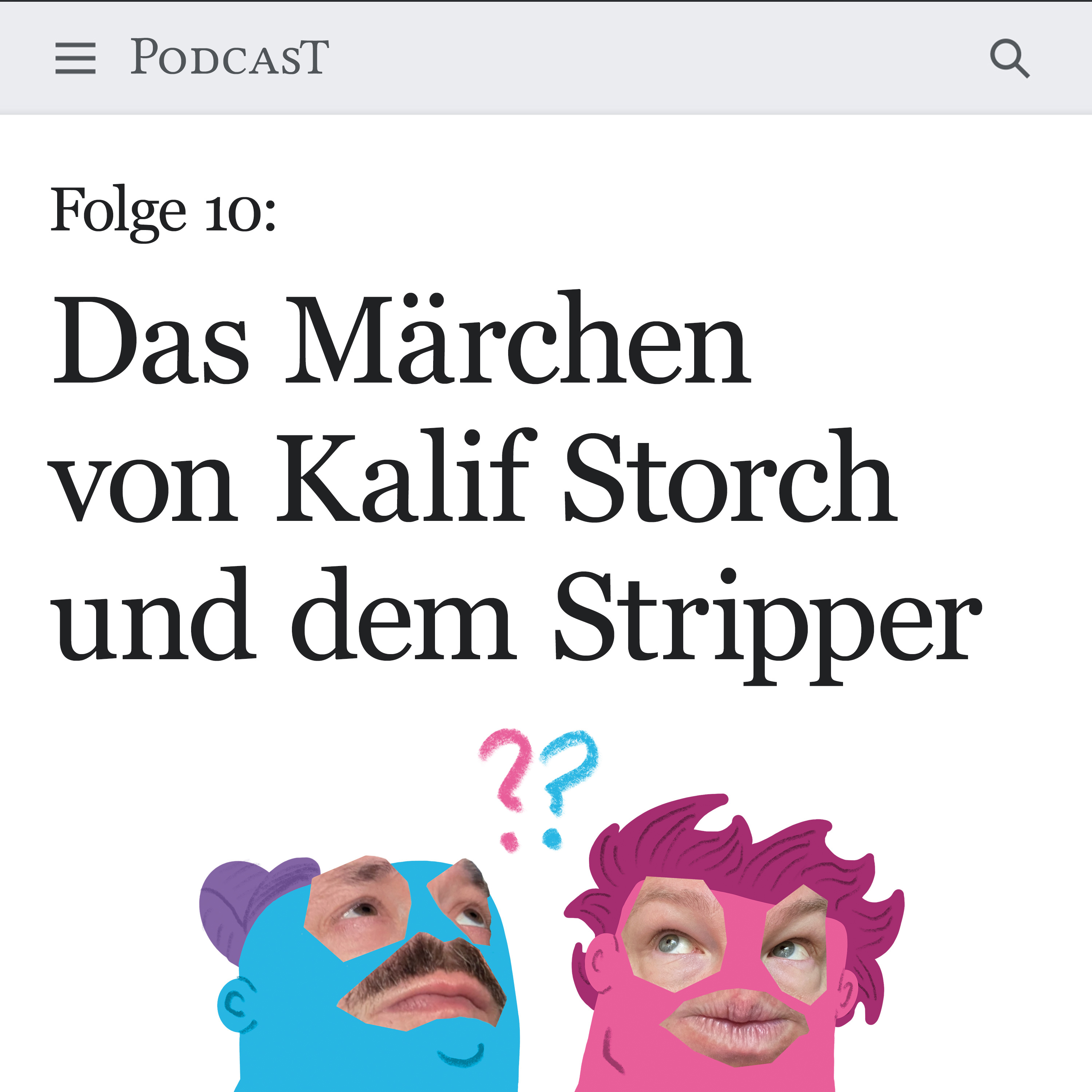 Das Märchen von Kalif Storch und dem Stripper episode artwork