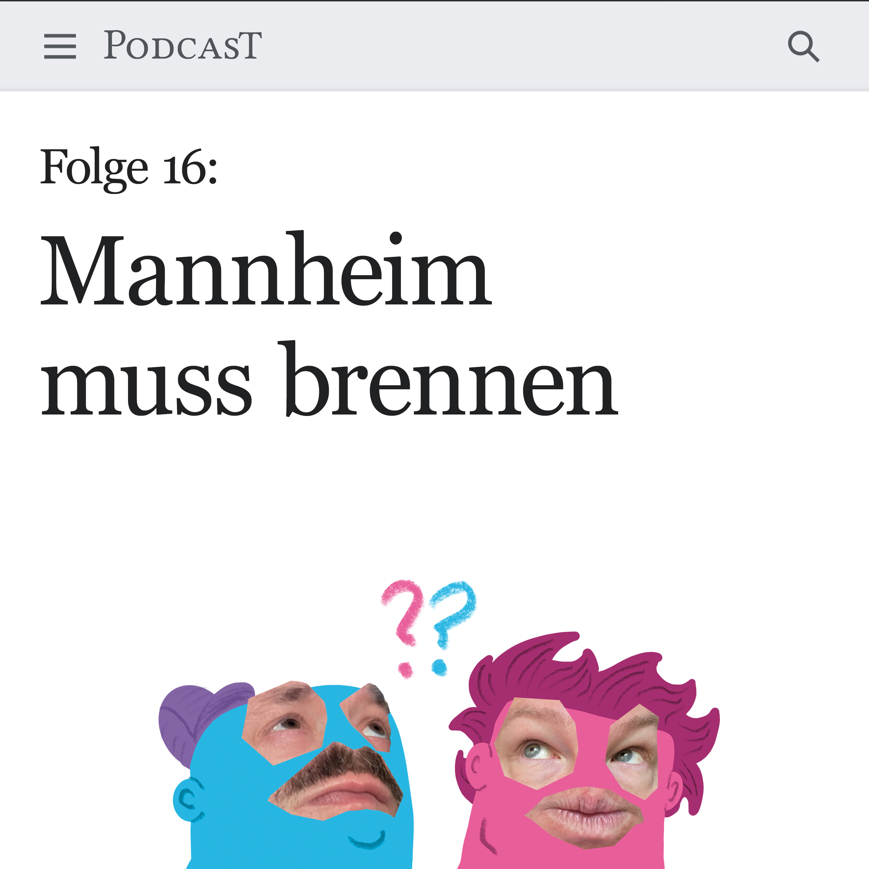 Mannheim muss brennen episode artwork