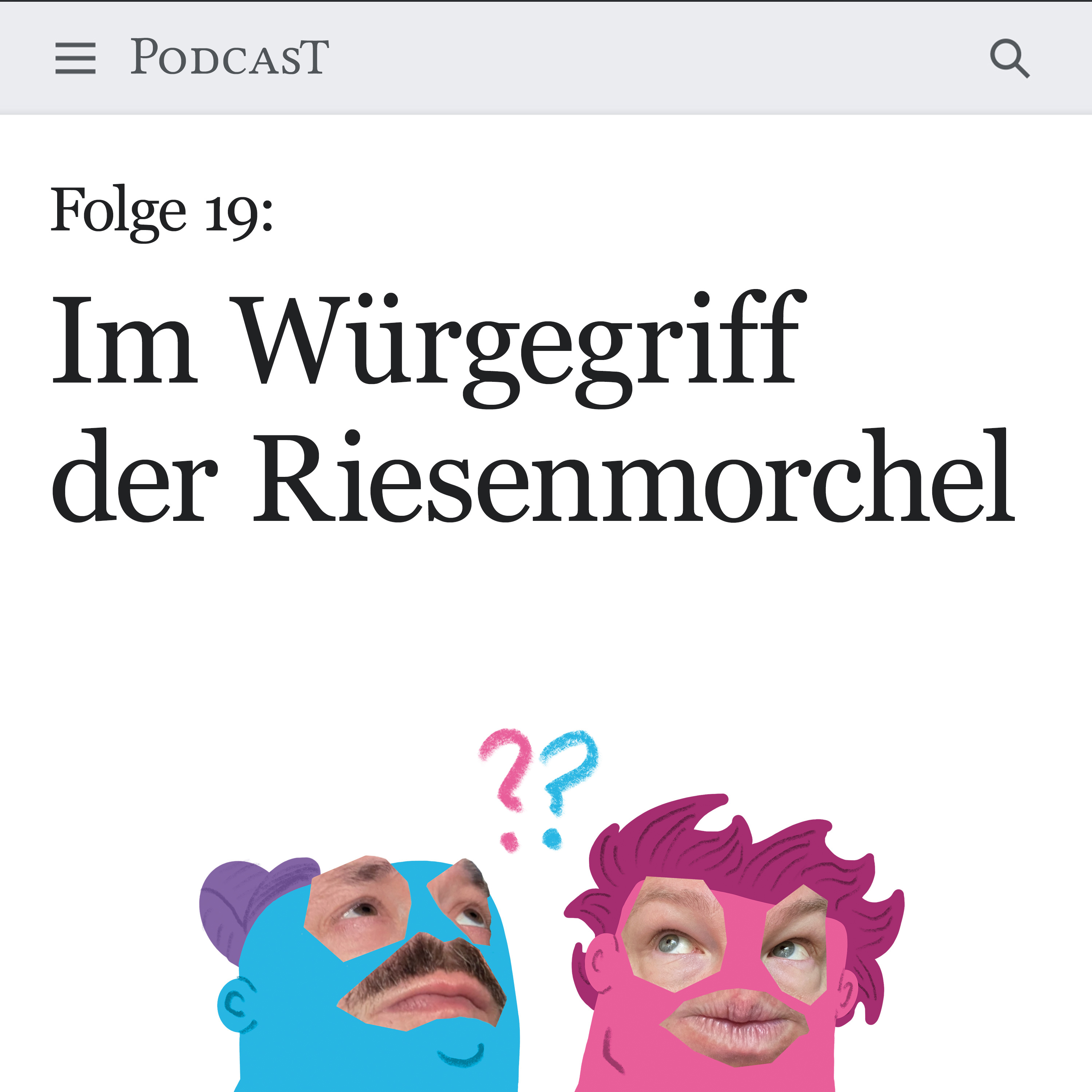 Im Würgegriff der Riesenmorchel episode artwork