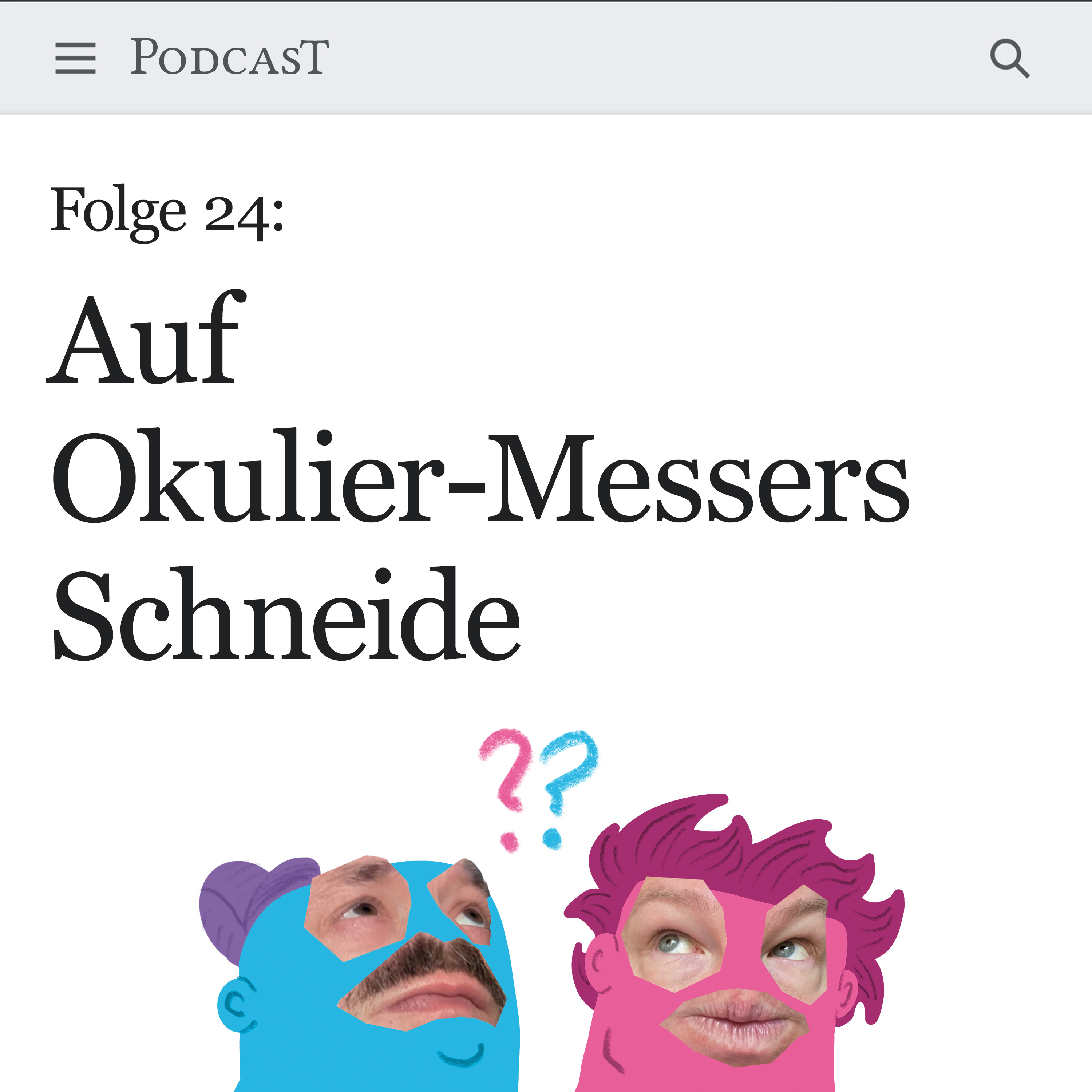 Auf Okulier-Messers Schneide episode artwork