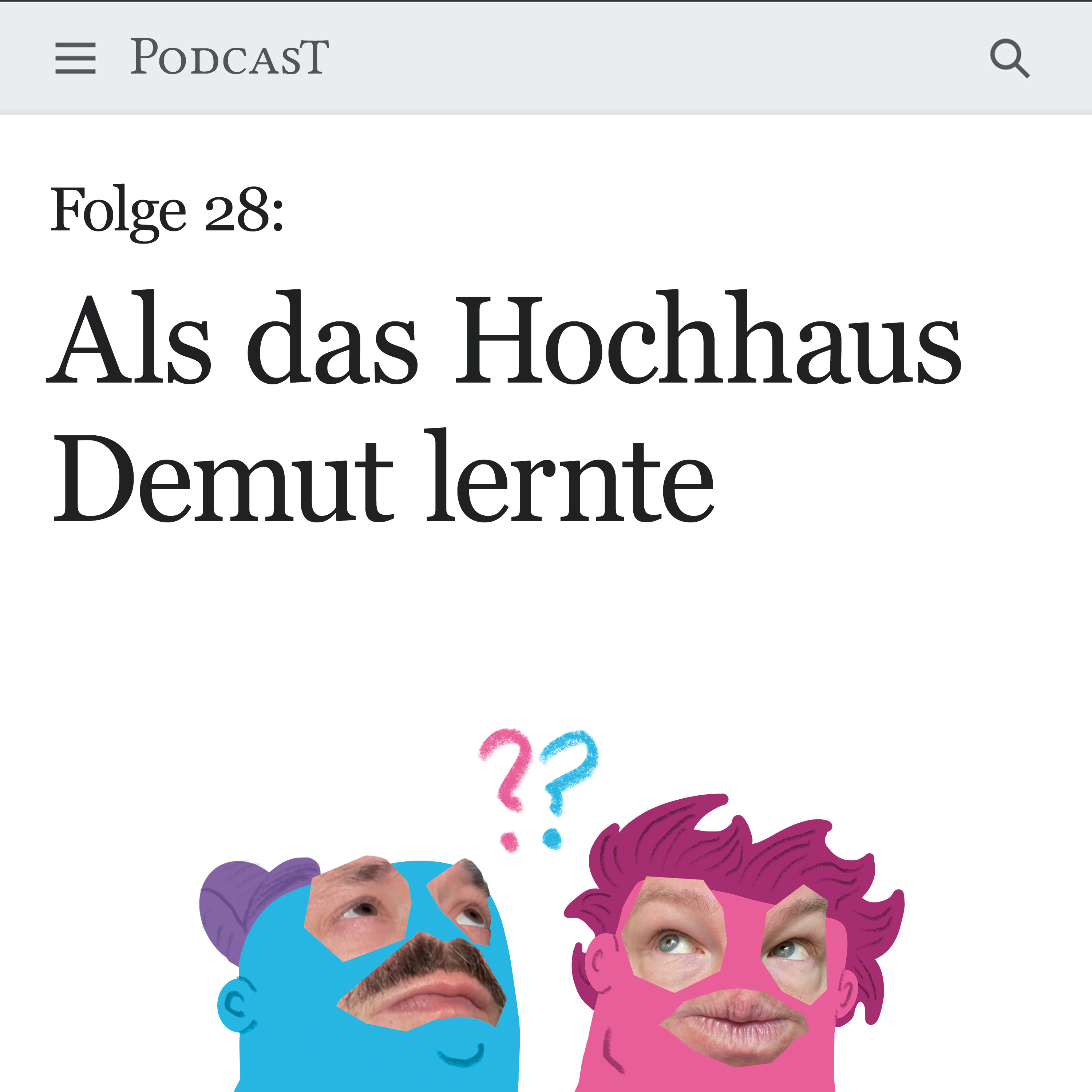 Als das Hochhaus Demut lernte episode artwork