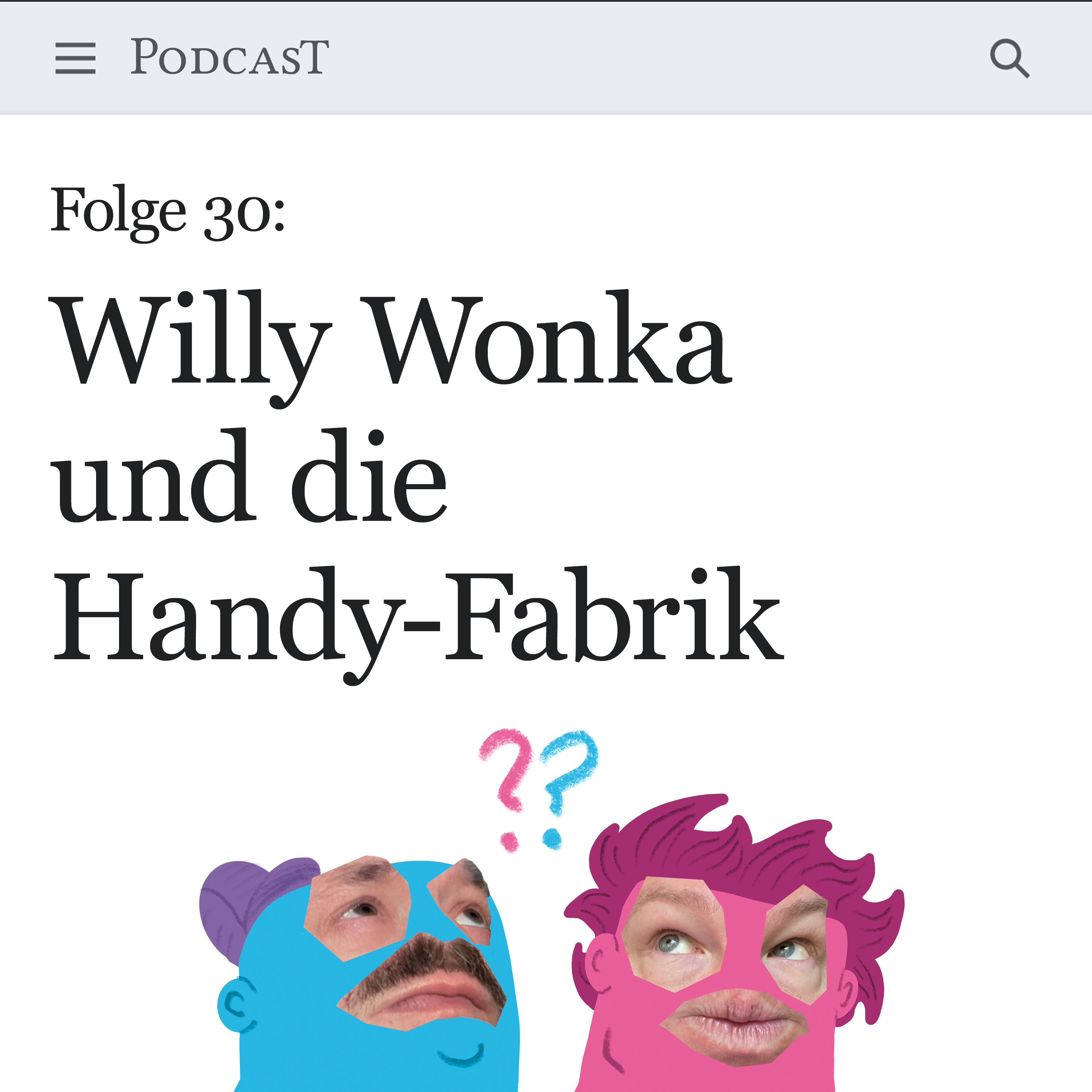 Willy Wonka und die Handy-Fabrik episode artwork