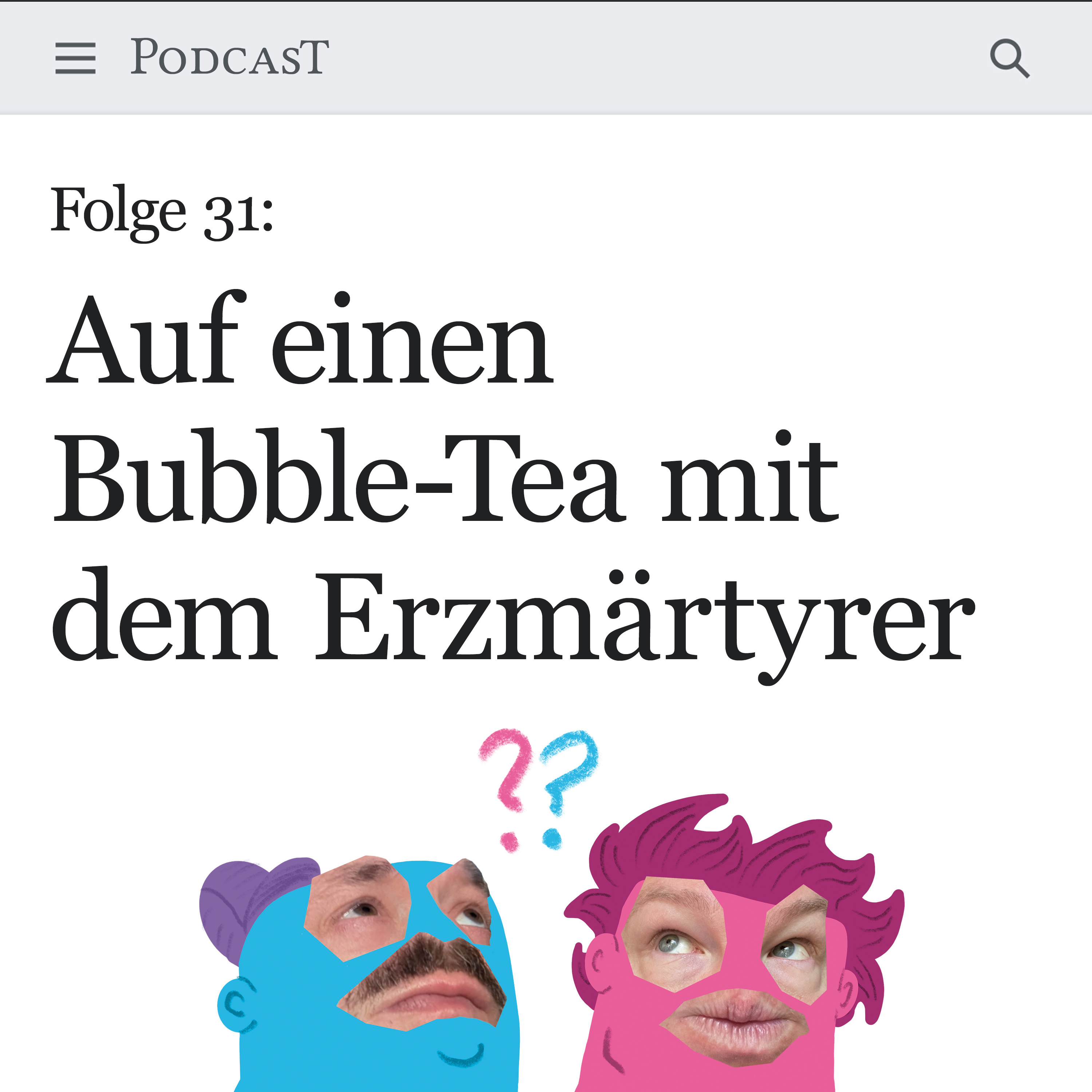 Auf einen Bubble-Tea mit dem Erzmärtyrer episode artwork