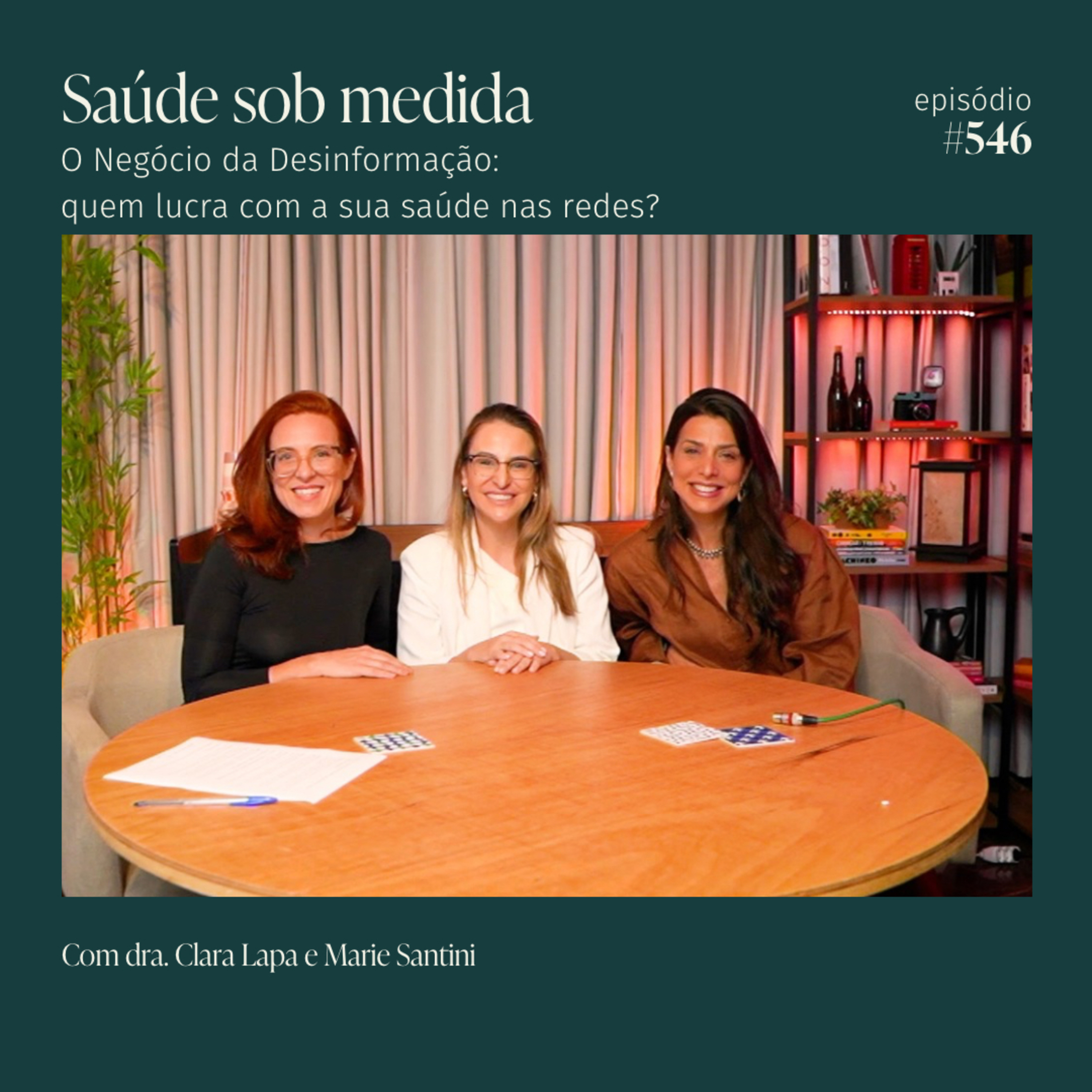 O Negócio da Desinformação: quem lucra com a sua saúde nas redes? | Mamilos #546