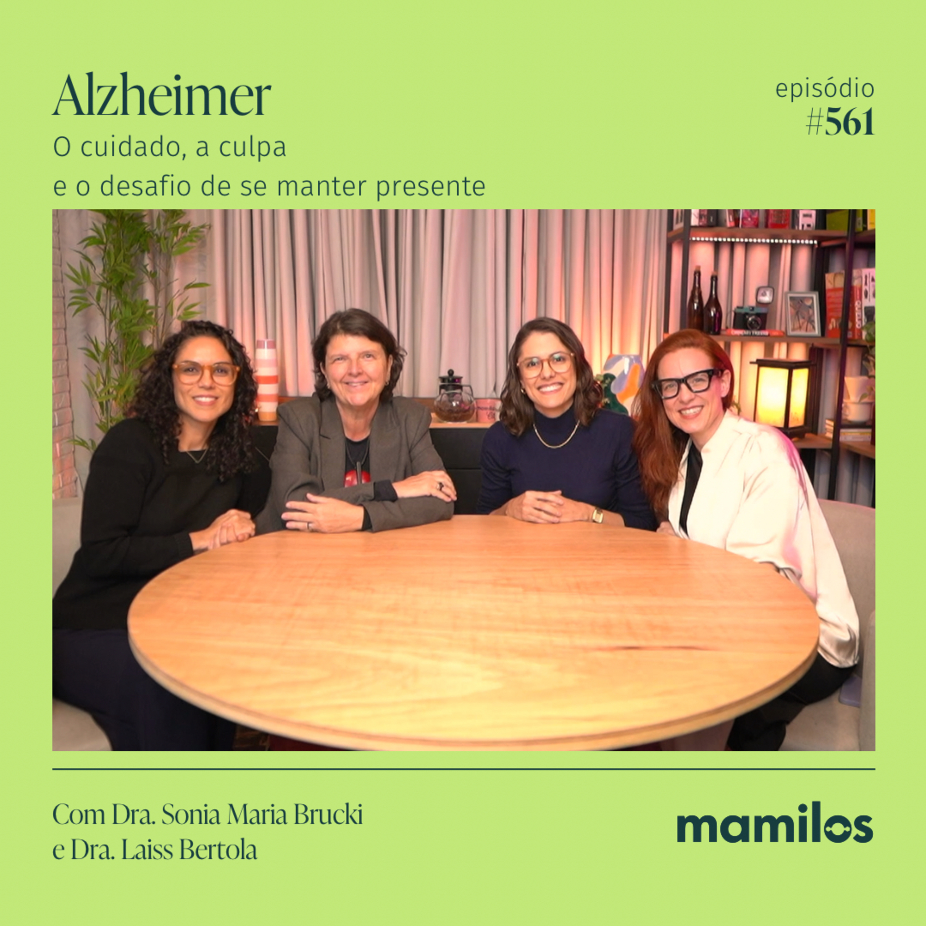 Alzheimer: o cuidado, a culpa e o desafio de se manter presente | Mamilos #561 episode artwork