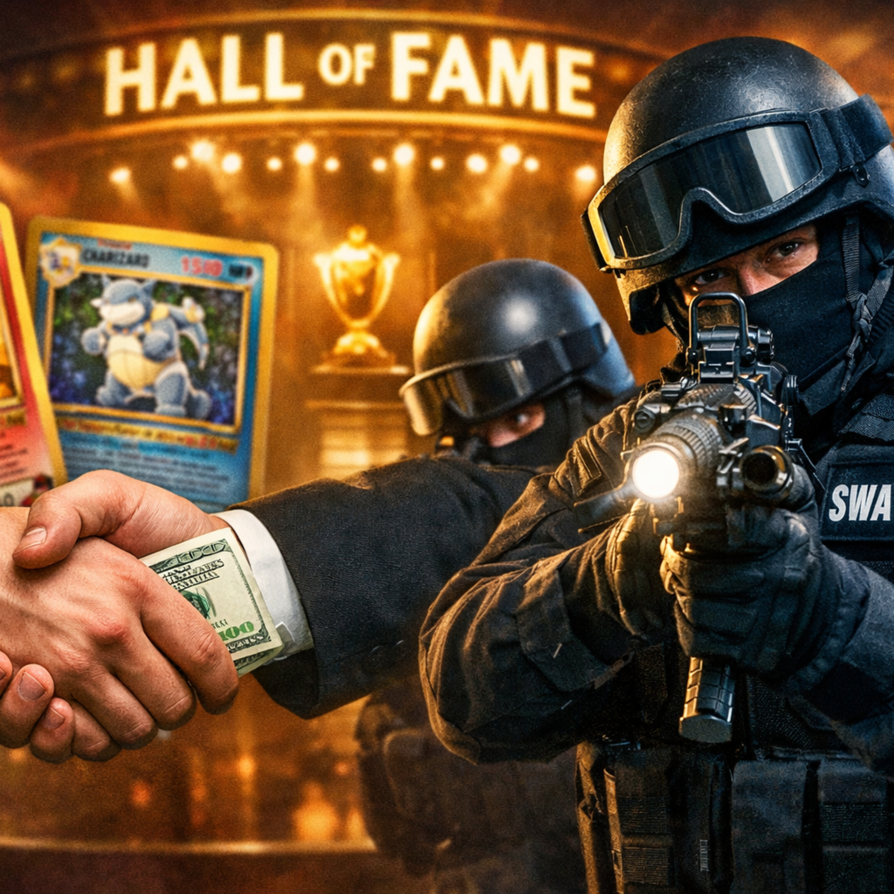 BRIBERY & SWAT TEAMS - Exclusive Look Behind the Curtain of the TCG Hall of Fame episode artwork