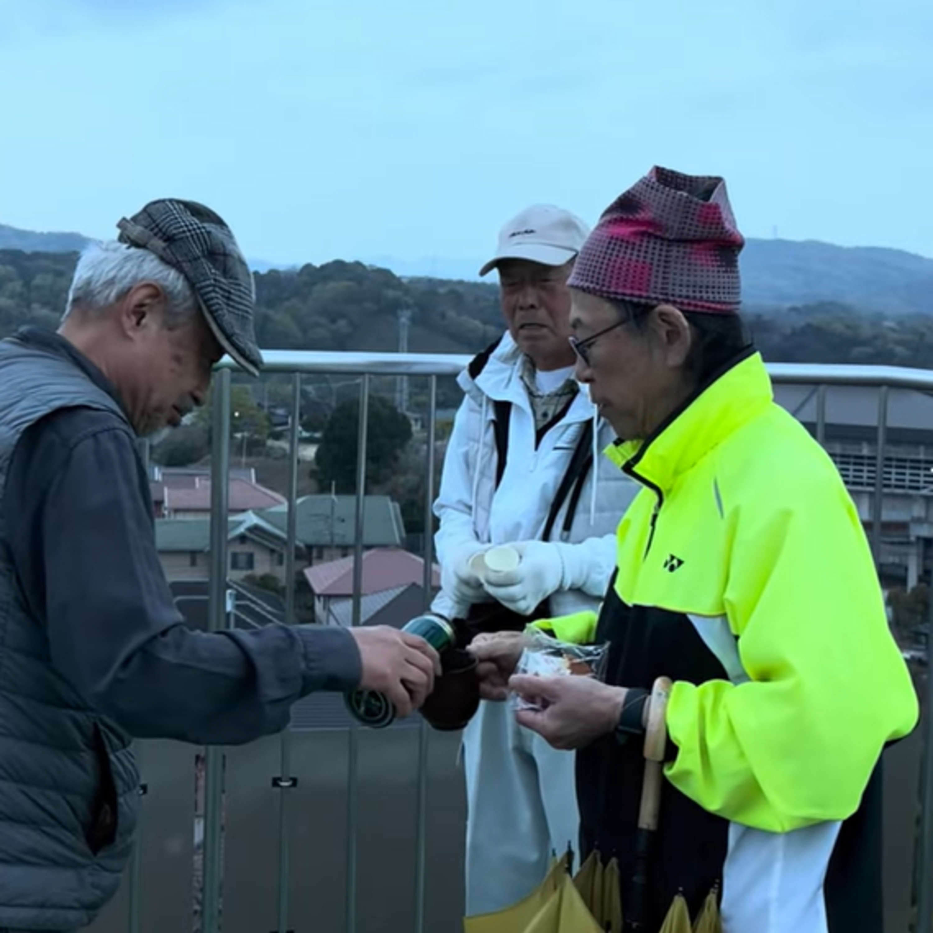 Sunrise and Coffee at the Observation Deck (いつもの展望台から2026年4月7日)