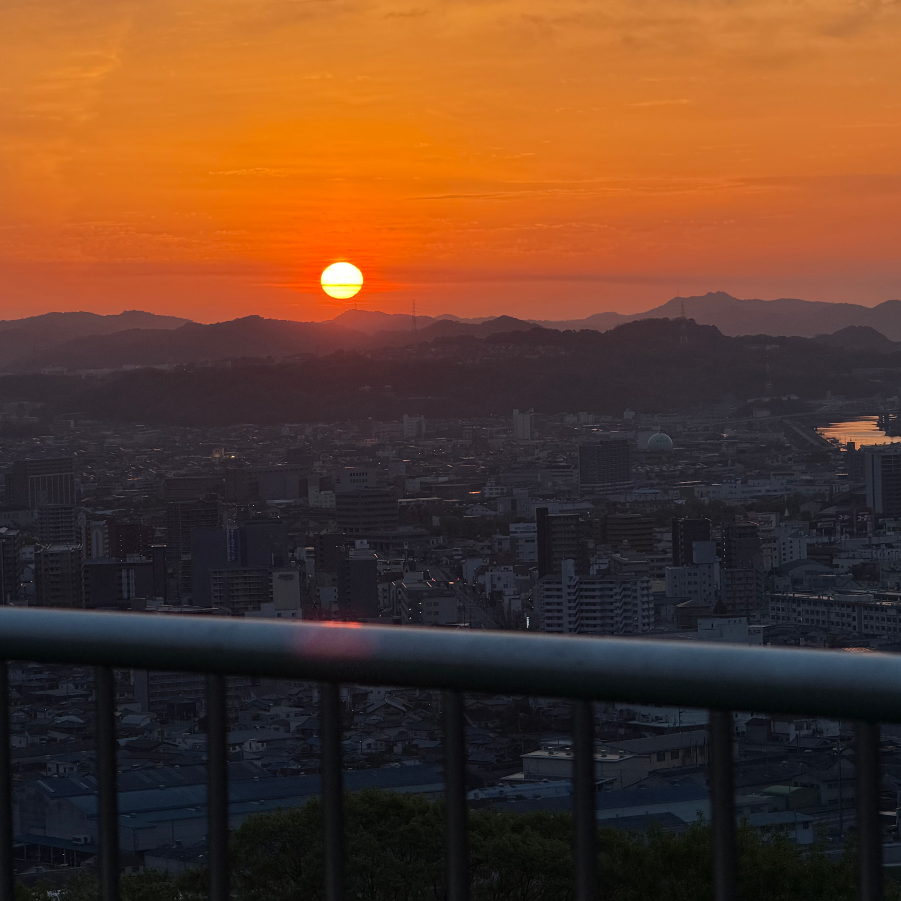 日の出の20秒のズレの正体（いつもの展望台から2026年4月17日partⅡ）