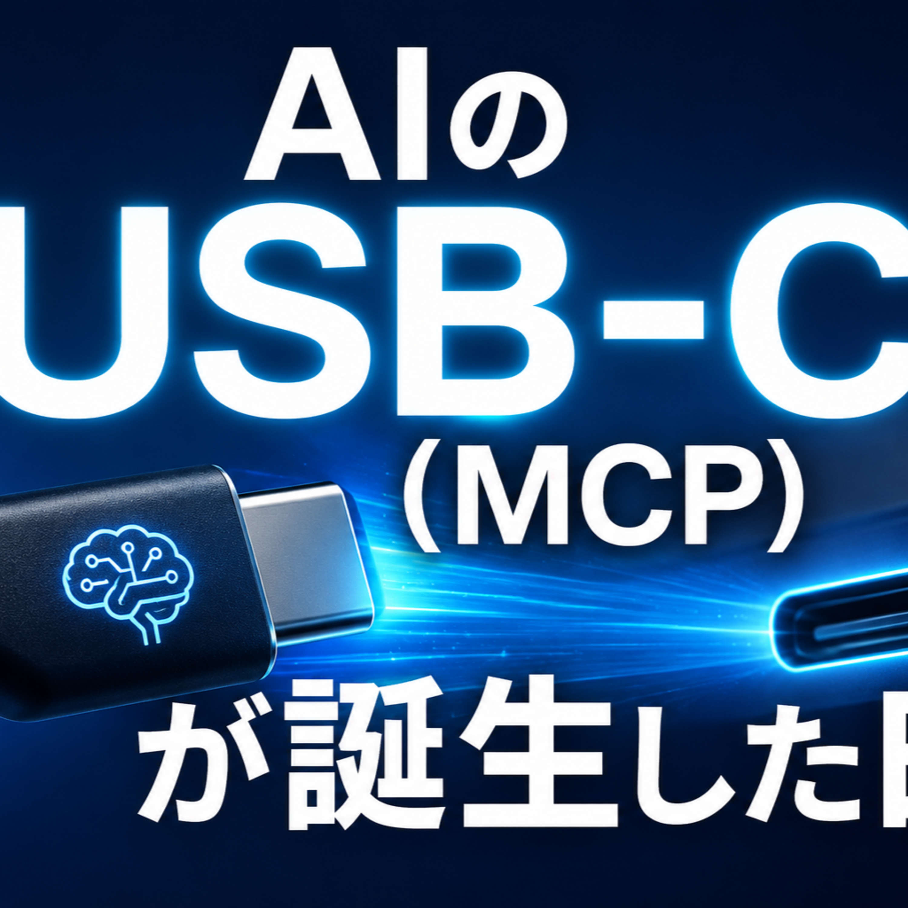 AIの「USB-C」（MCP）が誕生した日 episode artwork