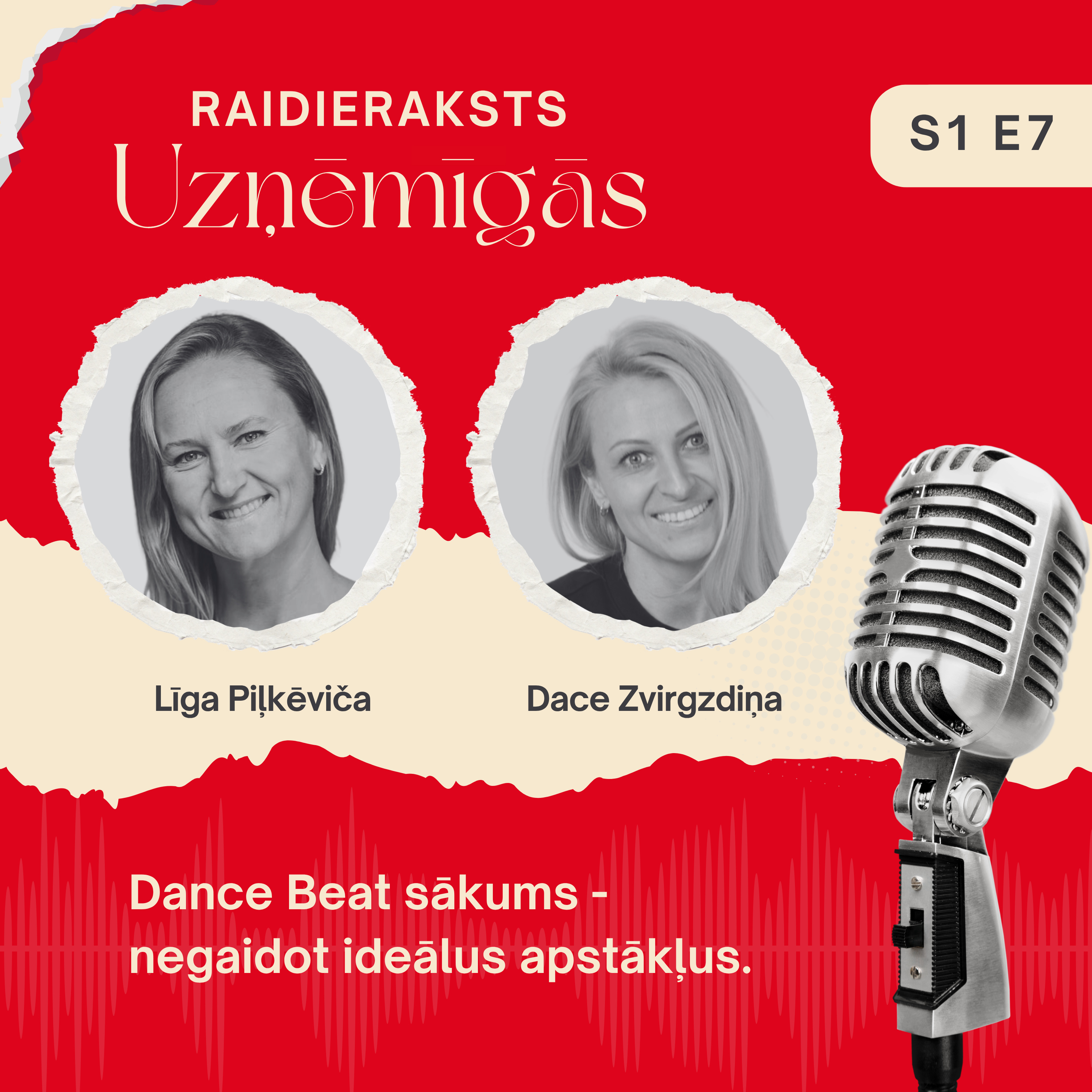 S1 E7: "Dance Beat deju studija 12 Latvijas pilsētās kā rezultāts Svētā Gara aicinājumam." Saruna ar Daci Zvirgzdiņu