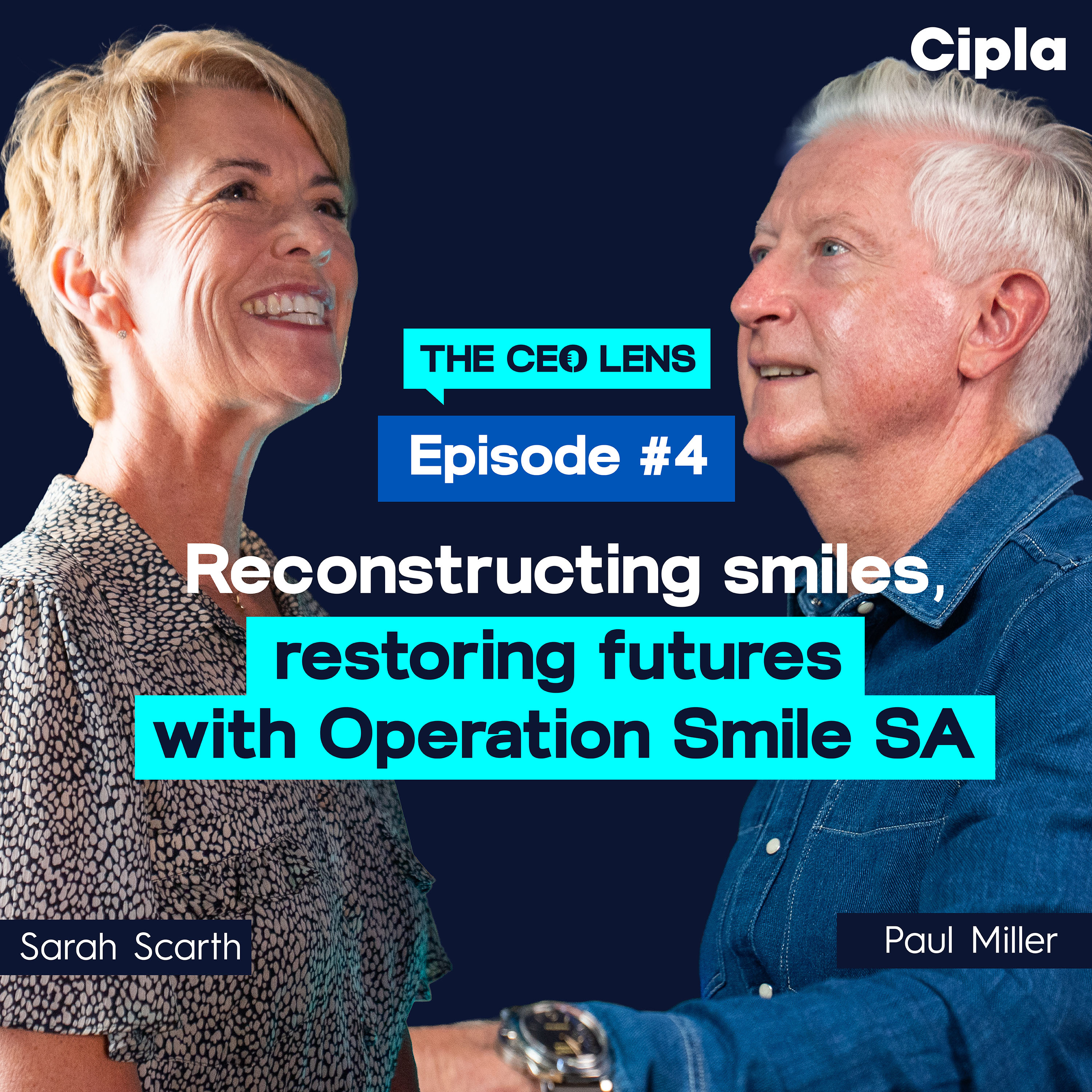 Reconstructing smiles, restoring futures with Operation Smile SA | Sarah Scarth | The CEO Lens episode artwork