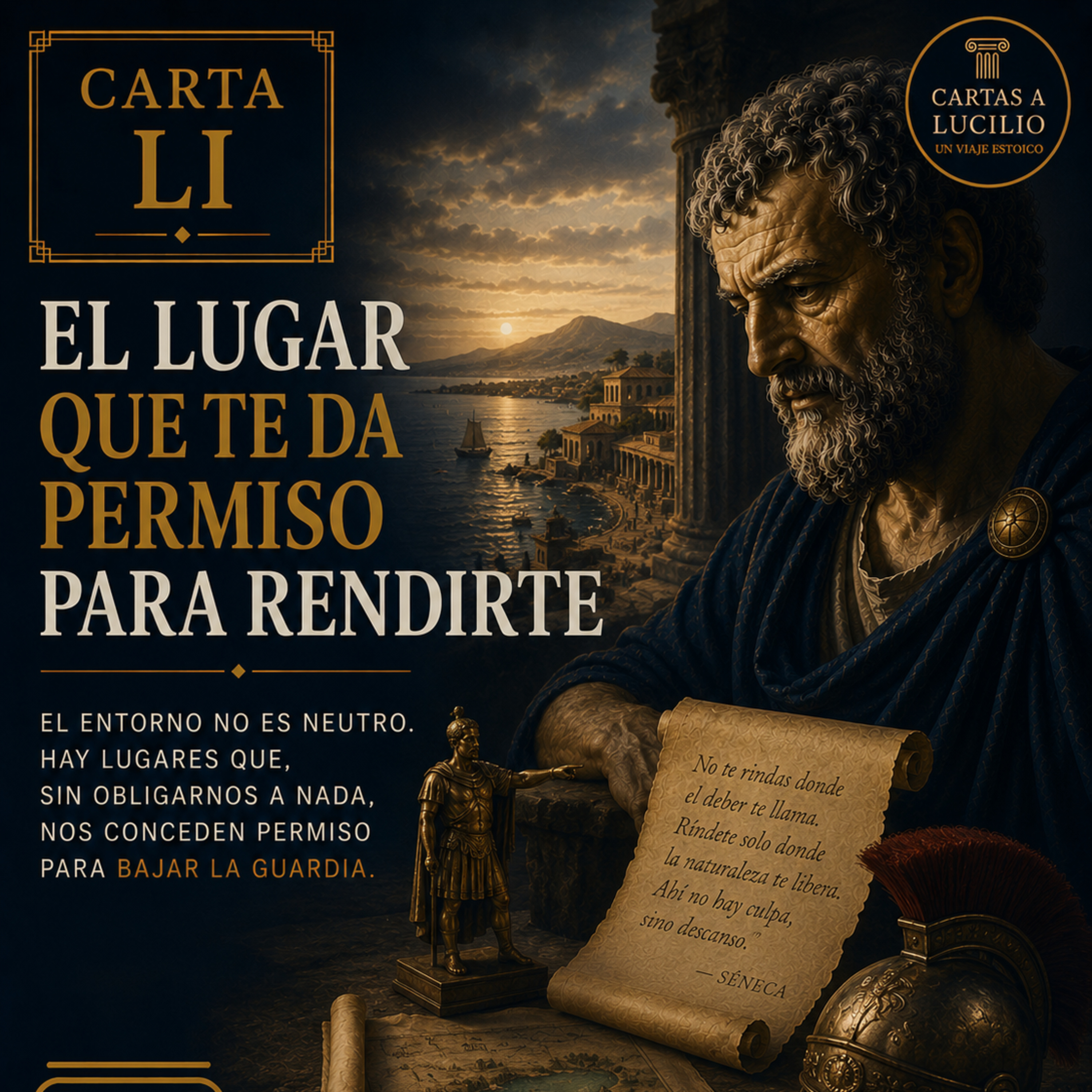 Portada de Cartas a Lucilio: Un viaje estoico