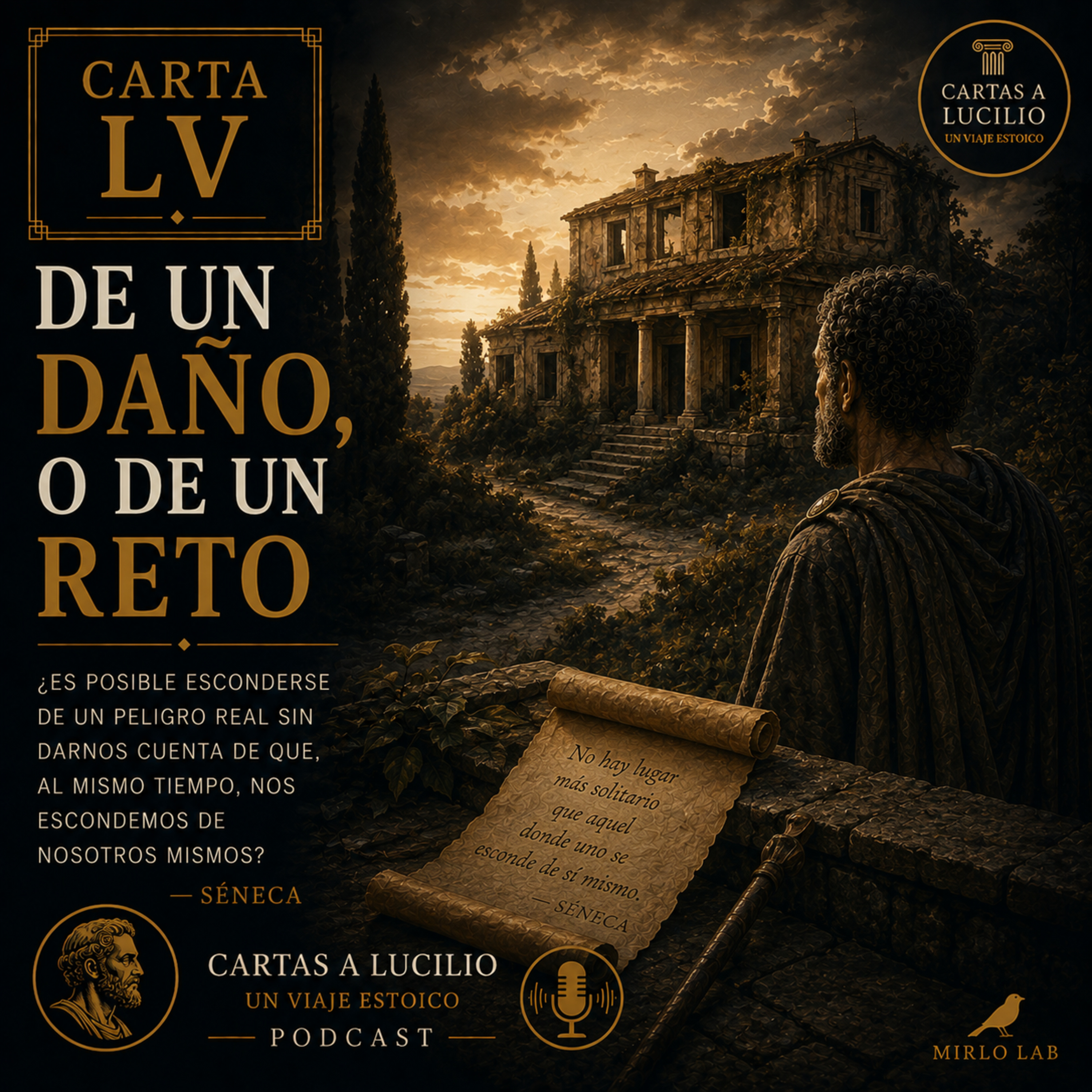 Portada de Cartas a Lucilio: Un viaje estoico