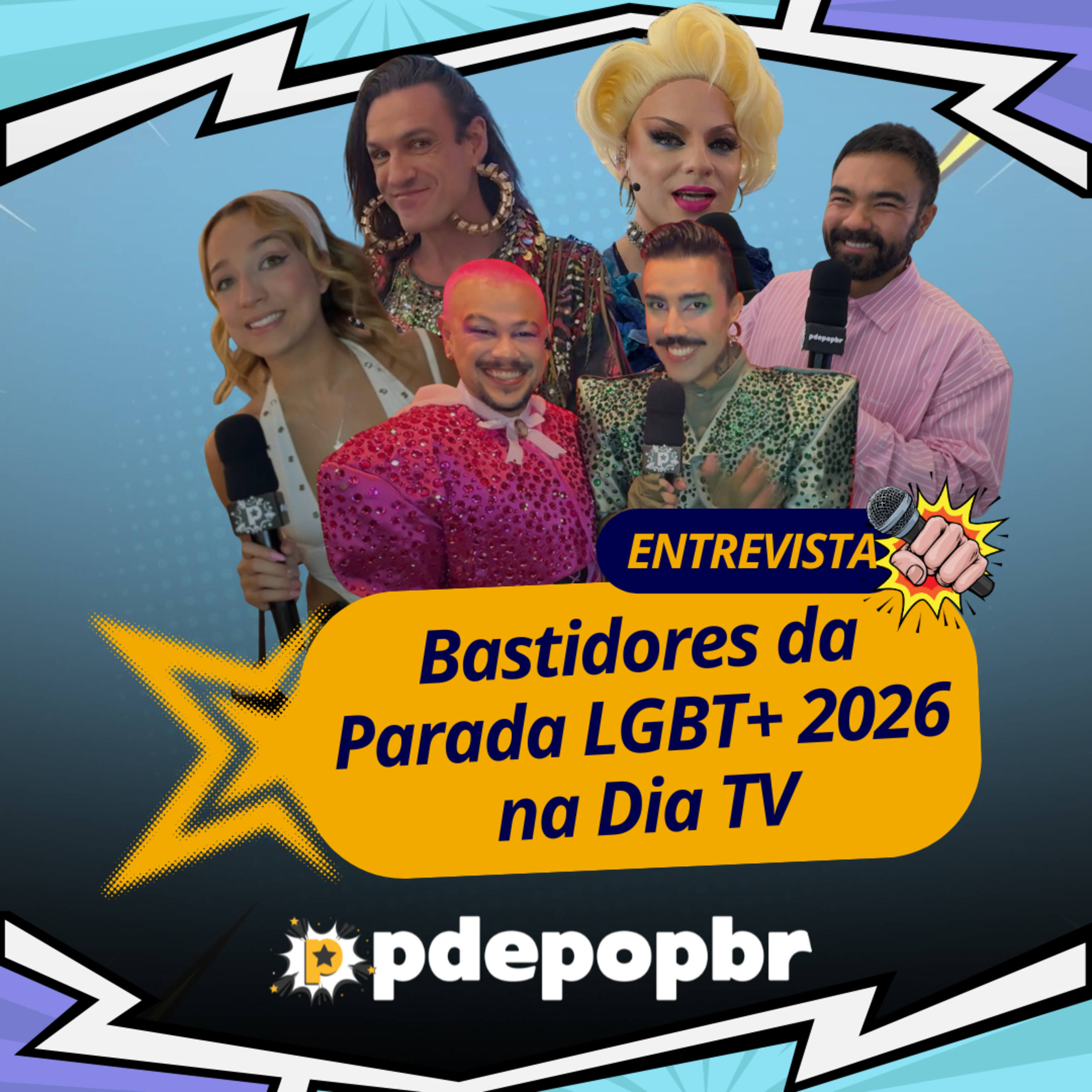 Bastidores da cobertura da Parada LGBT+ 2026 pela Dia TV episode artwork