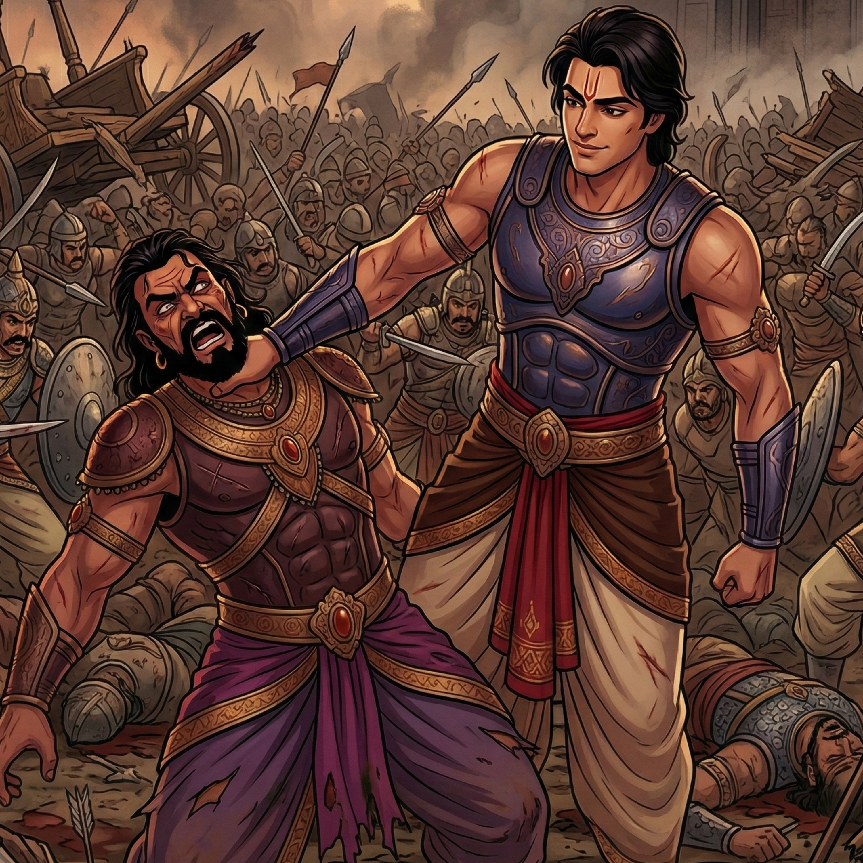 73. War Day 13 Part 1 | Chakravyuh Breached | Abhimanyu vs. The Kaurava Veterans