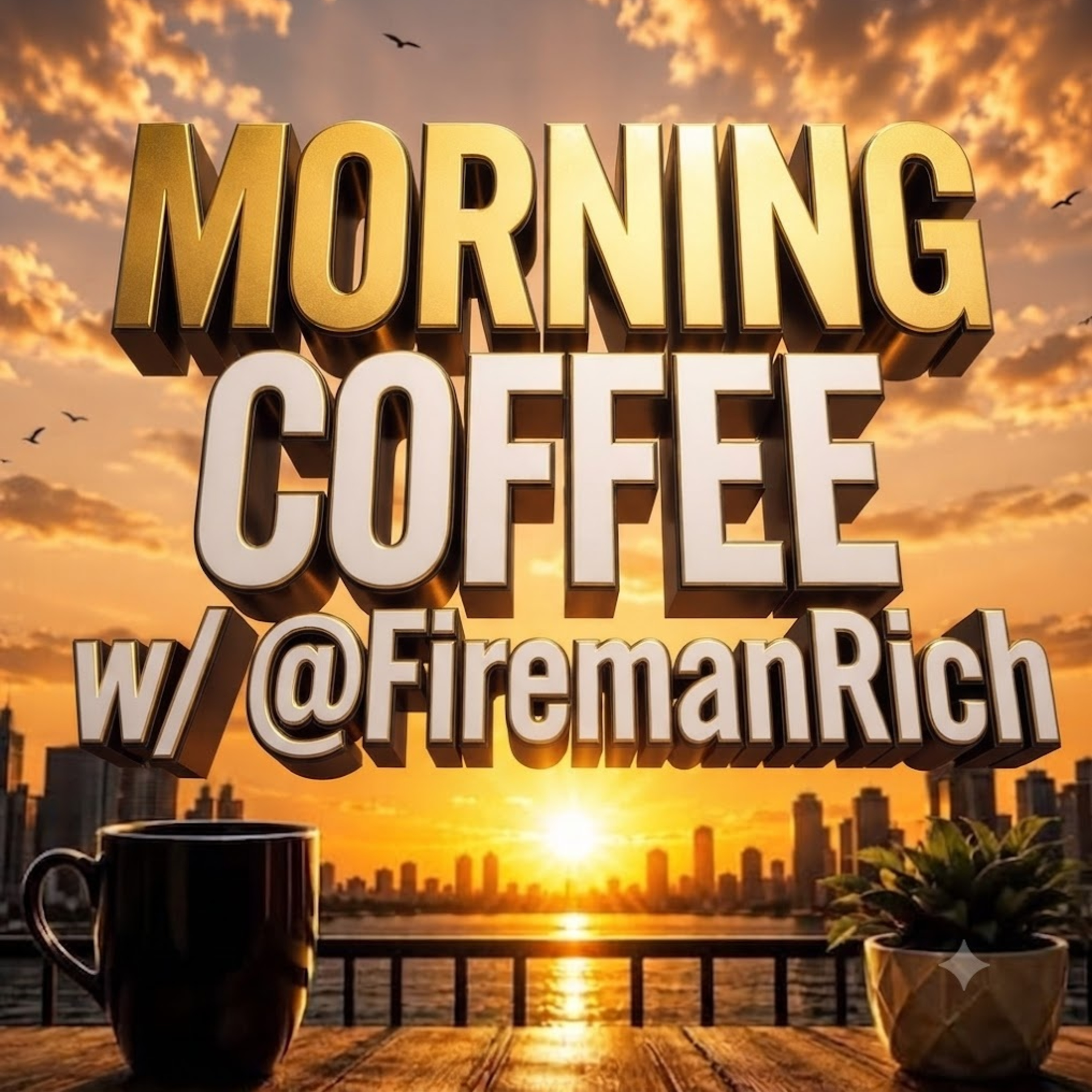 Monday Morning Coffee 08.10.2026 Audio POD ️ episode artwork