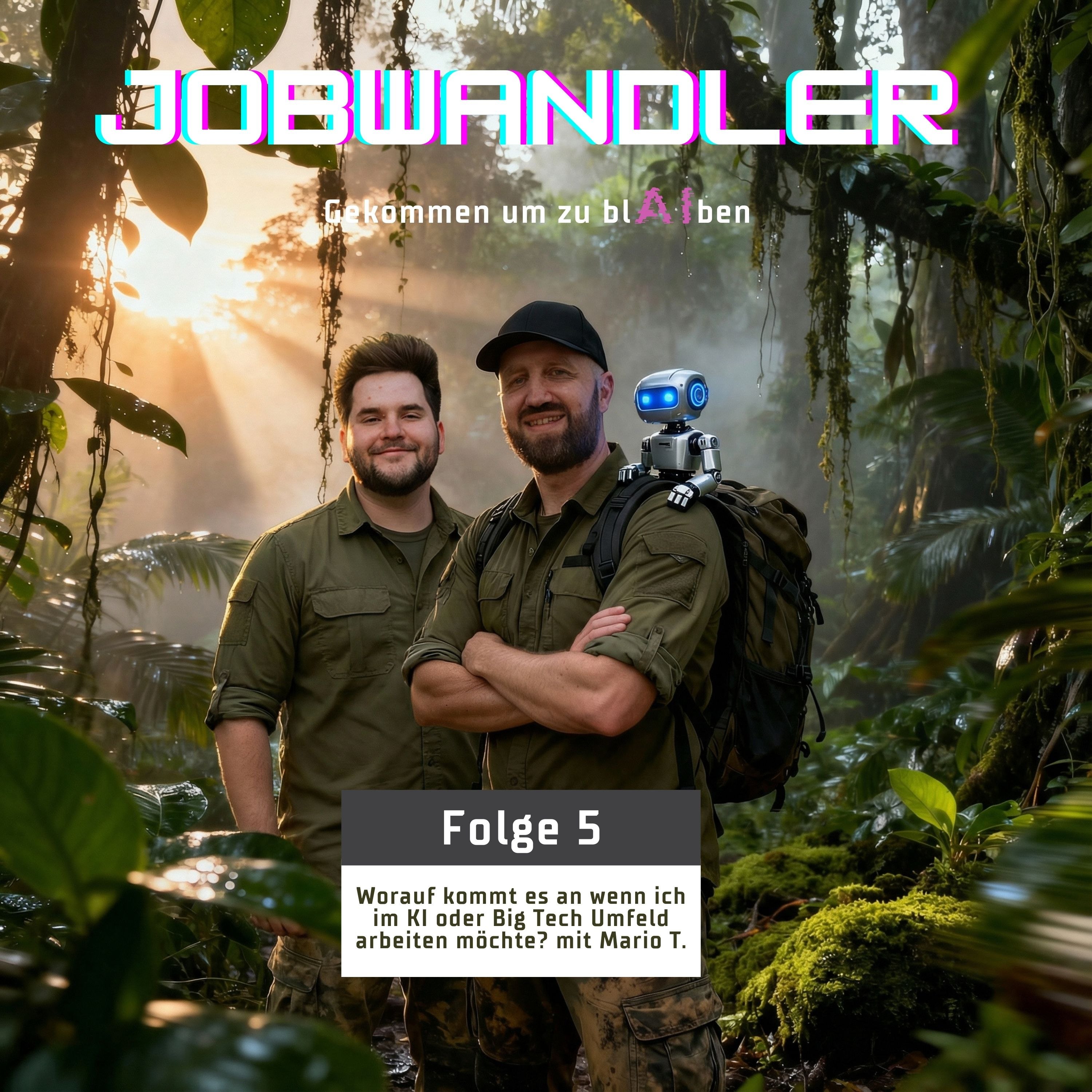 #5 Worauf kommt es an wenn ich im KI oder Big Tech Umfeld arbeiten möchte? mit Mario T. episode artwork