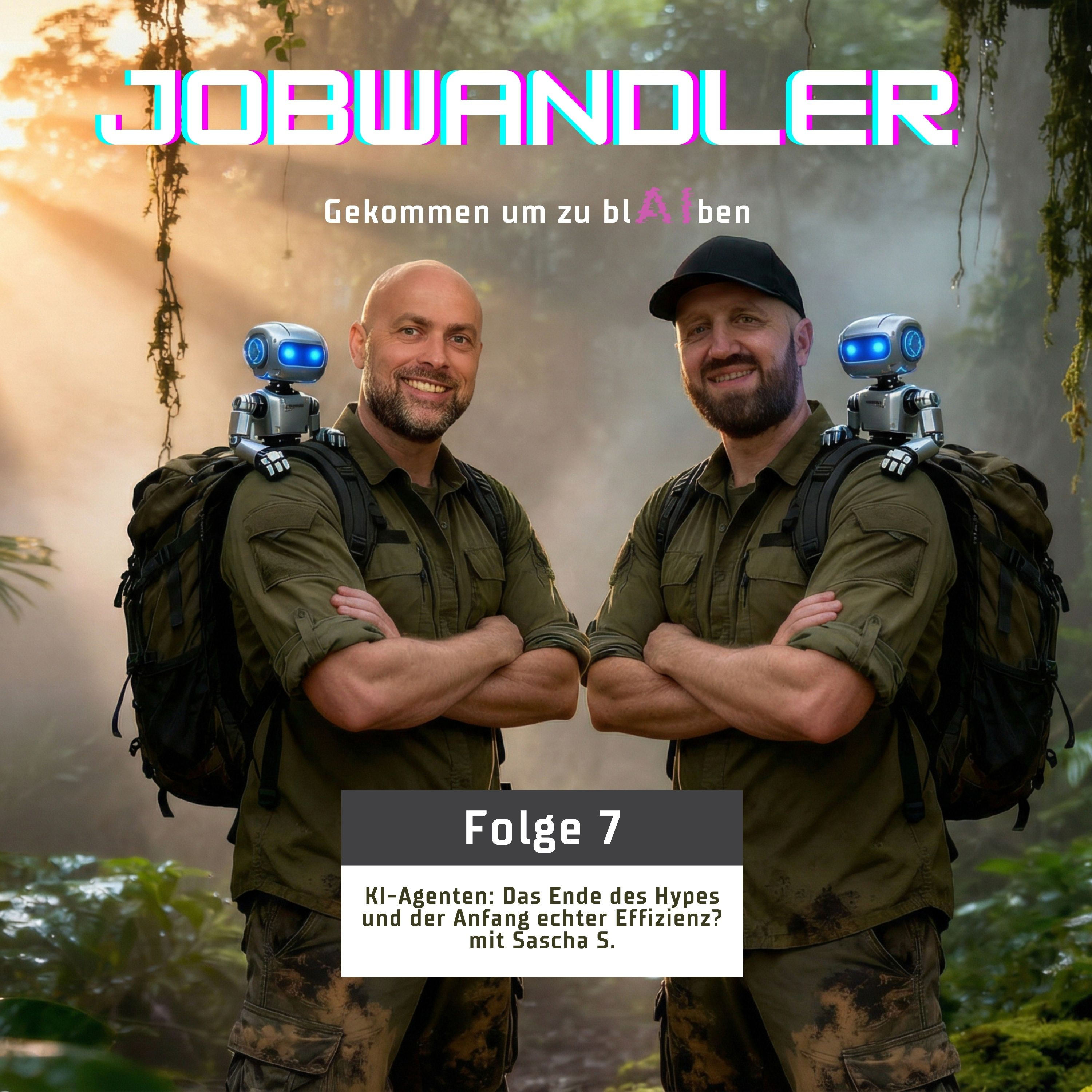 #7 KI Agenten: Das Ende des Hypes und der Anfang echter Effizienz? Mit Sascha S. episode artwork