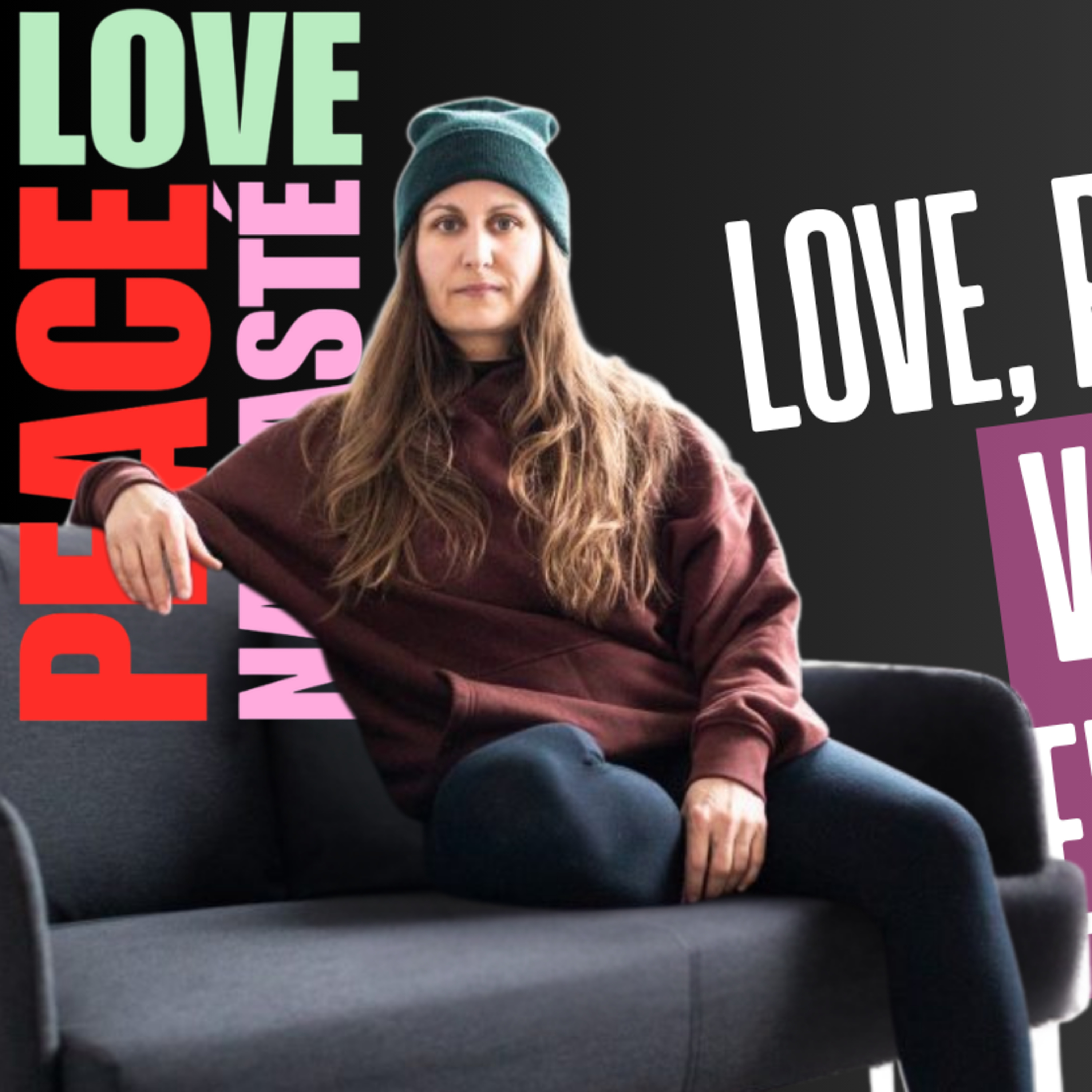 #33 Love Peace Namaste - "Yoga hat meine Depression geheilt" episode artwork