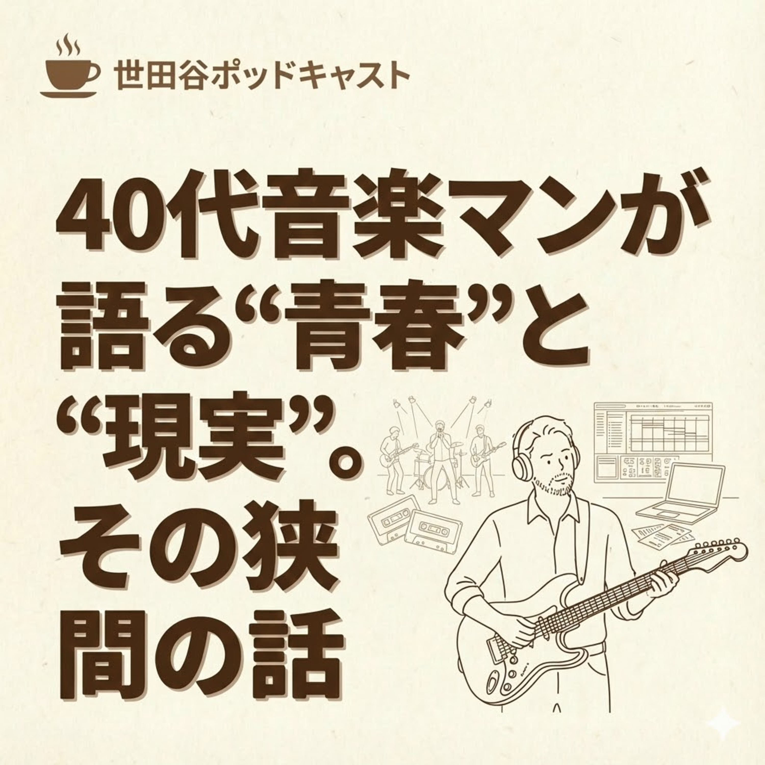 40代音楽マンが語る“青春”と“現実”。その狭間の話 episode artwork