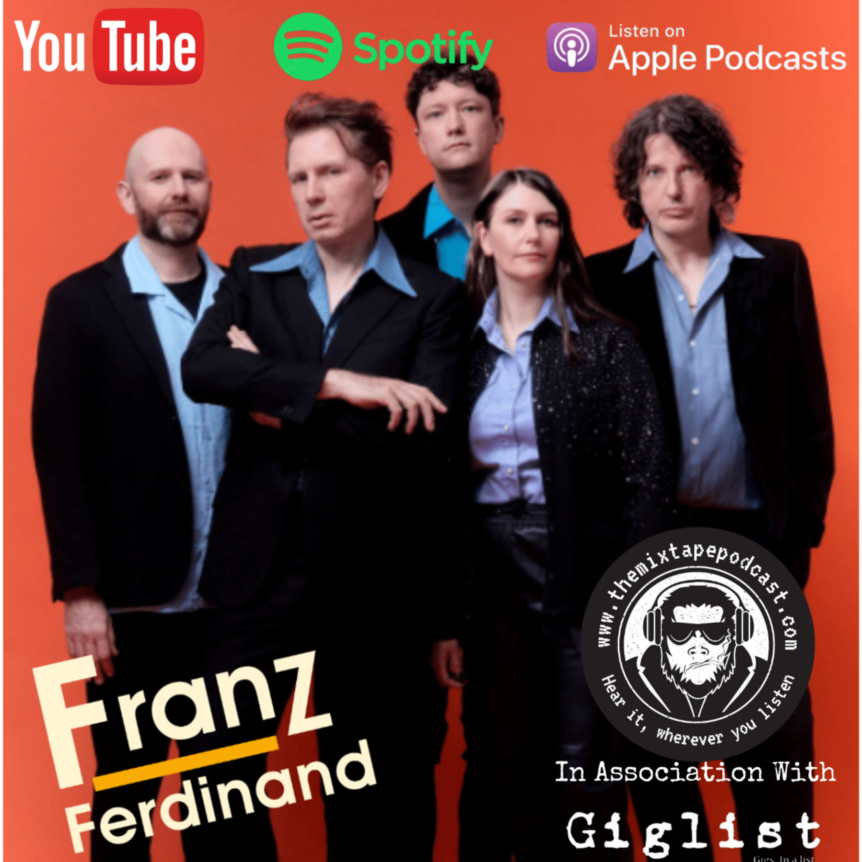 Franz Ferdinand's Bob Hardy on Deluxe Vinyl, Australian tour and festival memories. The Mixtape Podcast