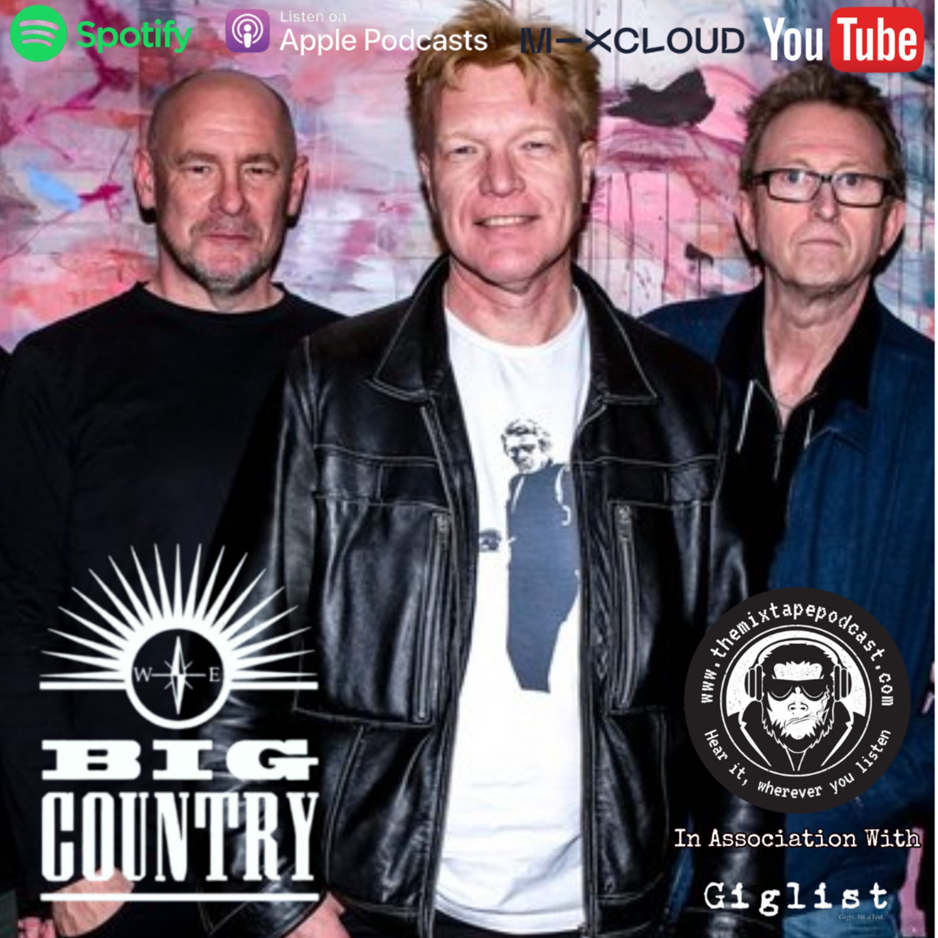 Big Country - Bruce Watson. Australian Tour. Staying Inspired and Motivated and Rockstar Behavior. The Mixtape Podcast