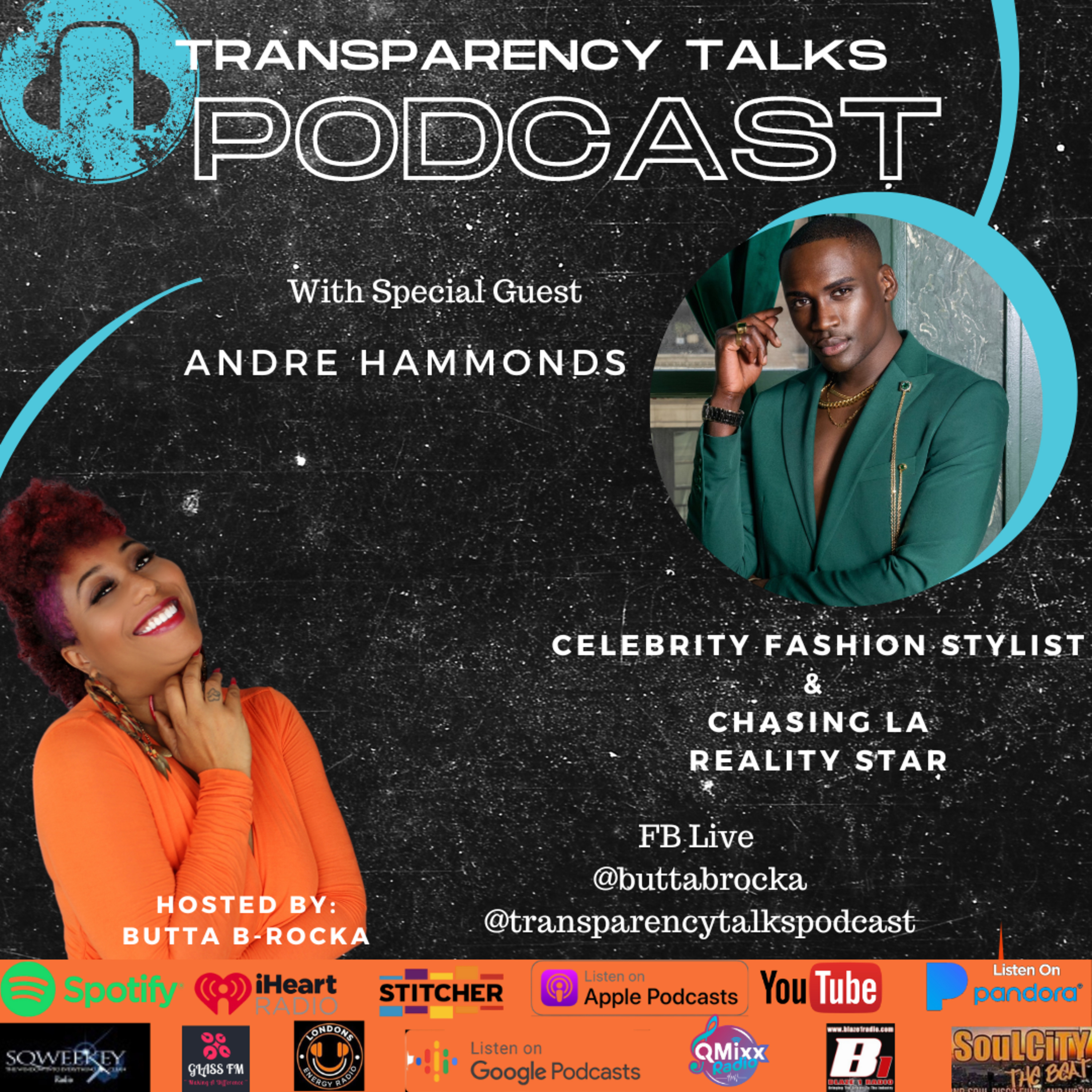 André Hammonds- Celebrity Fashion Stylist and Chasing LA Reality Star episode artwork