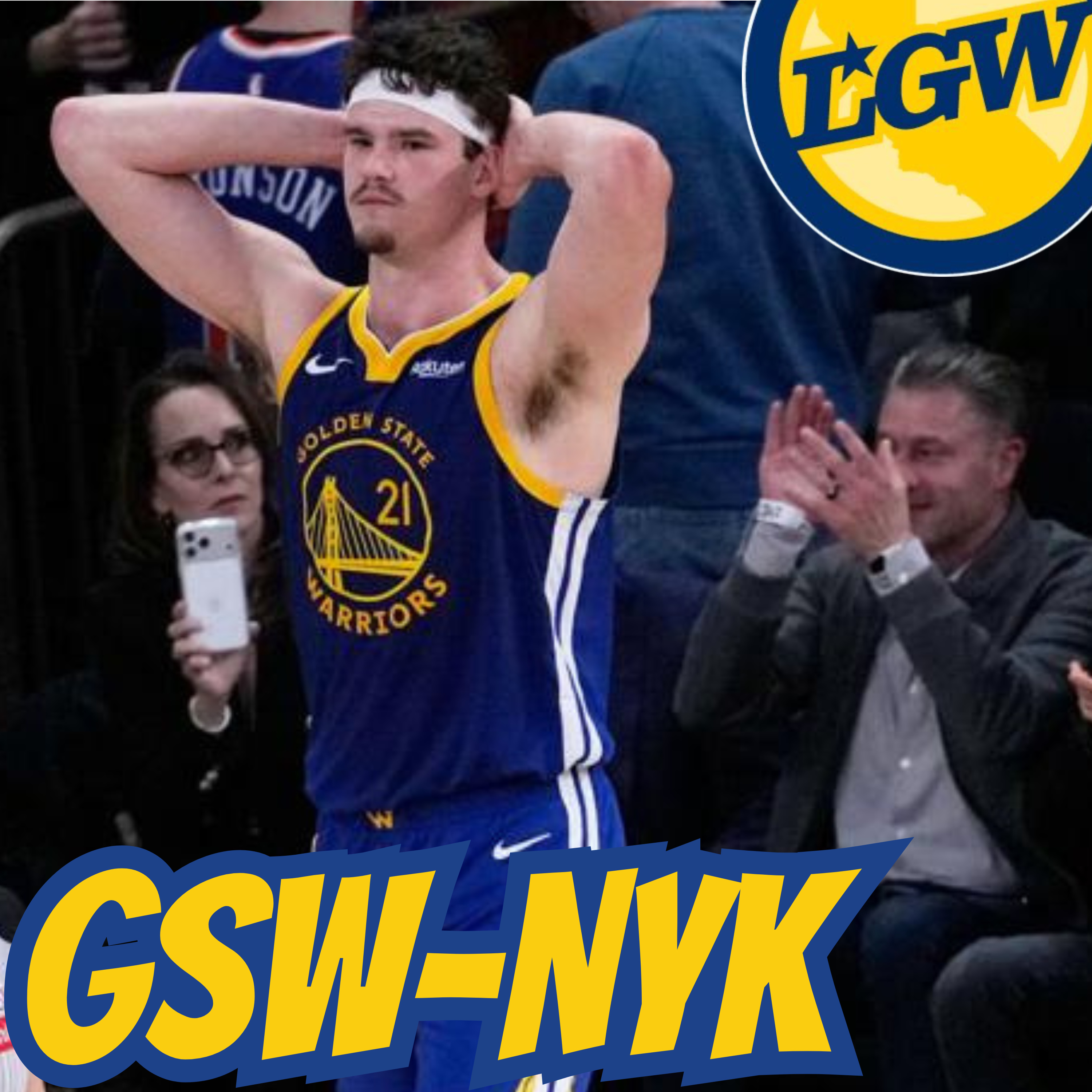 HONEST RECAP: Warriors Fade Late vs Knicks, Youngsters Up & Down | Quinten Post 22, But Inconsistent episode artwork